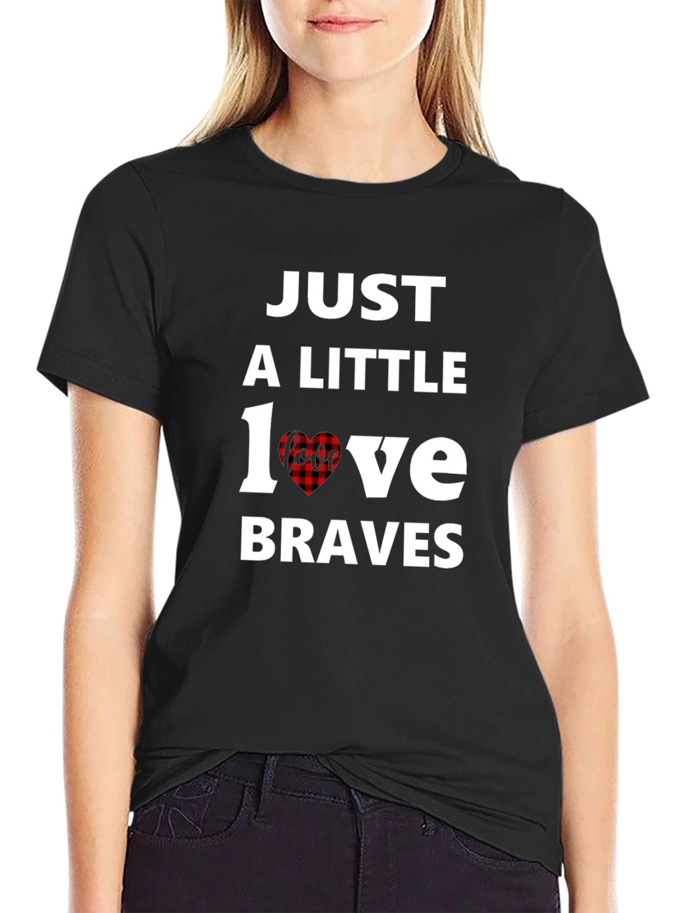 Just a Little Love Braves Graphic Tee