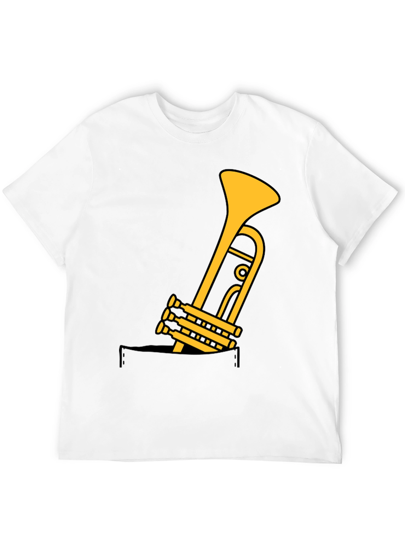 Trumpet Pocket Graphic Tee