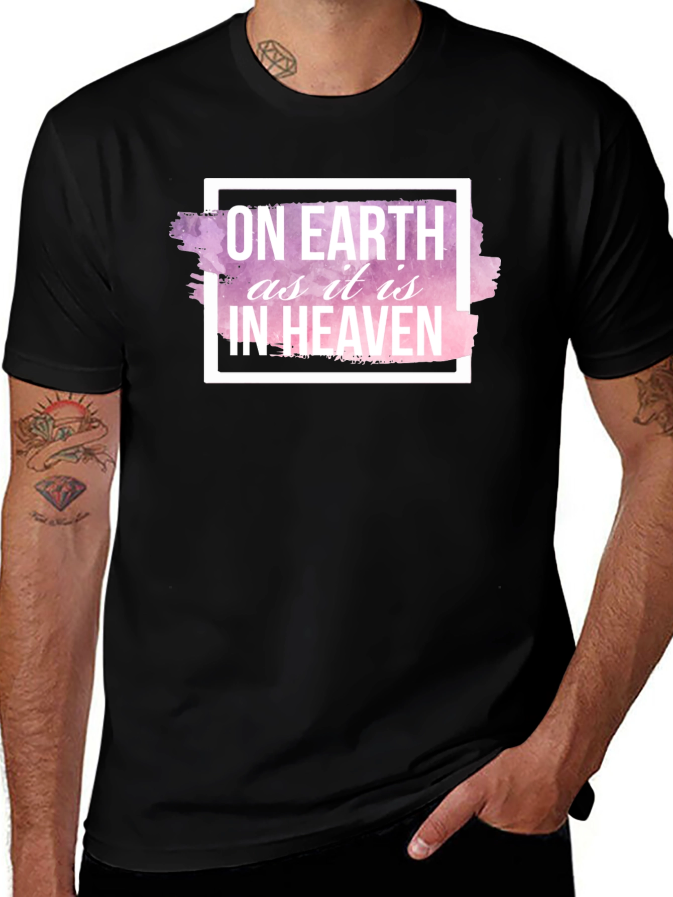 On Earth T-Shirt - Stylish Christian Tee