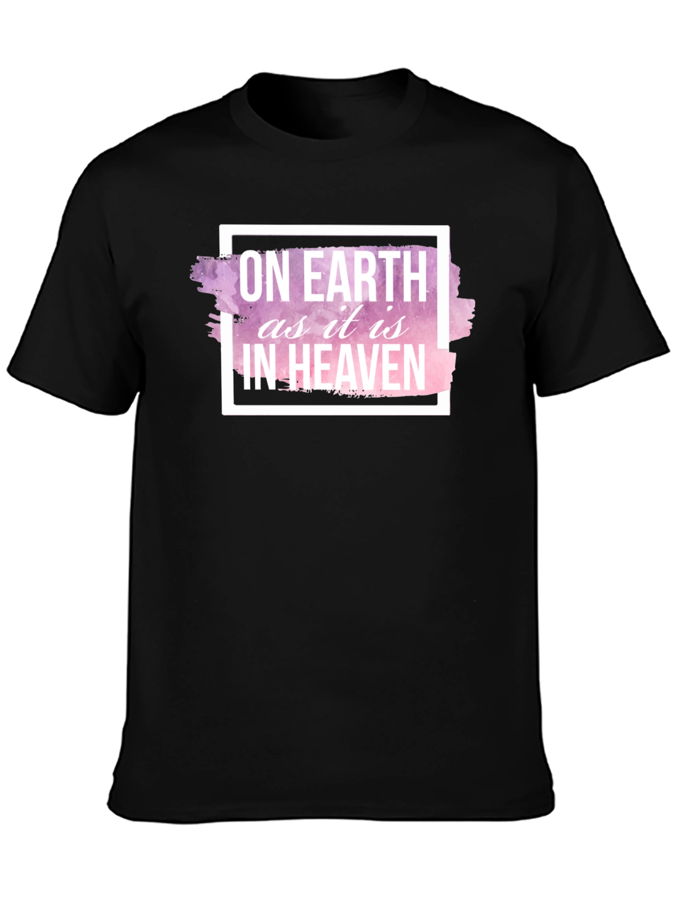 On Earth T-Shirt - Stylish Christian Tee