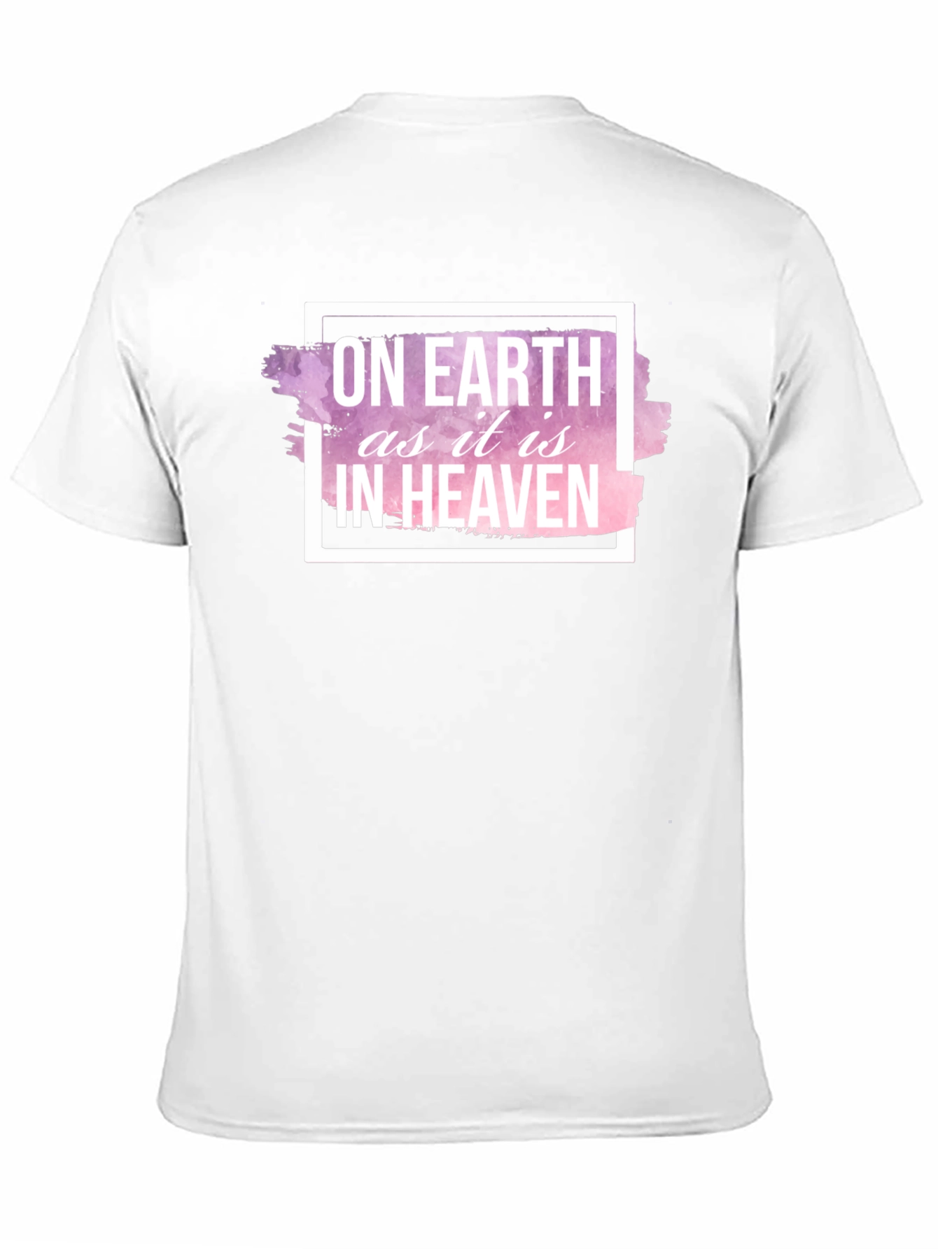 On Earth T-Shirt - Stylish Christian Tee