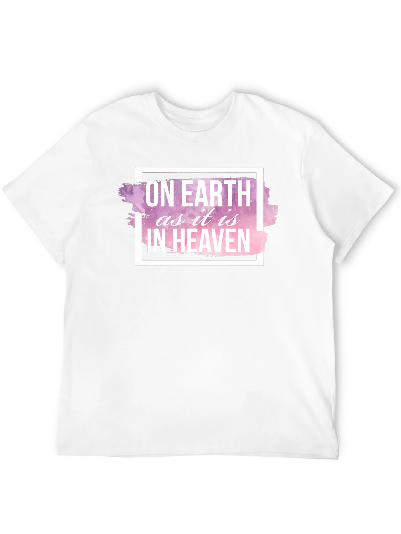 On Earth T-Shirt - Stylish Christian Tee