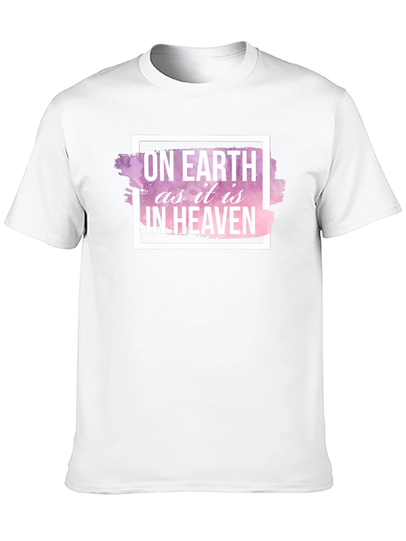 On Earth T-Shirt - Stylish Christian Tee