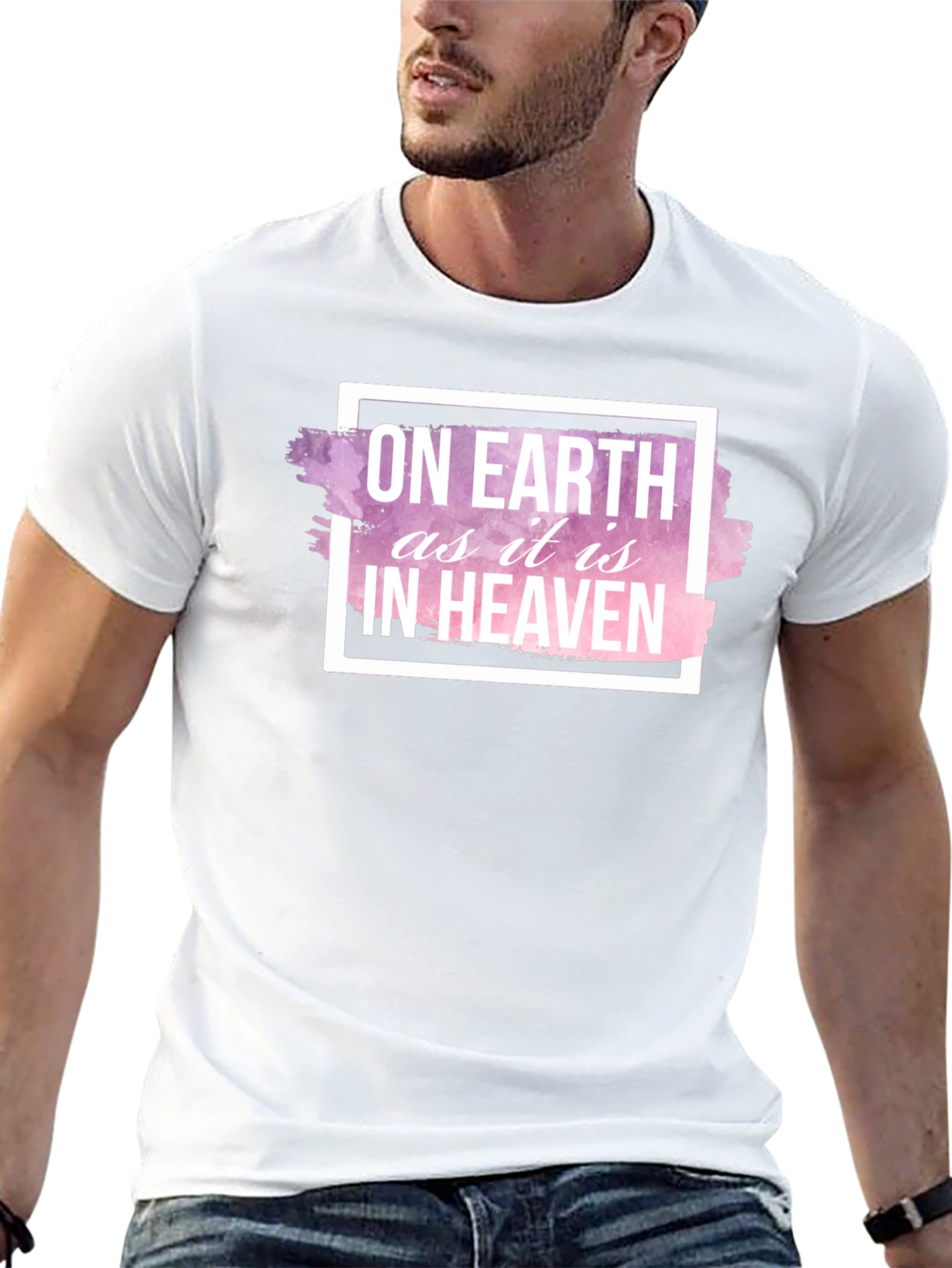 On Earth T-Shirt - Stylish Christian Tee