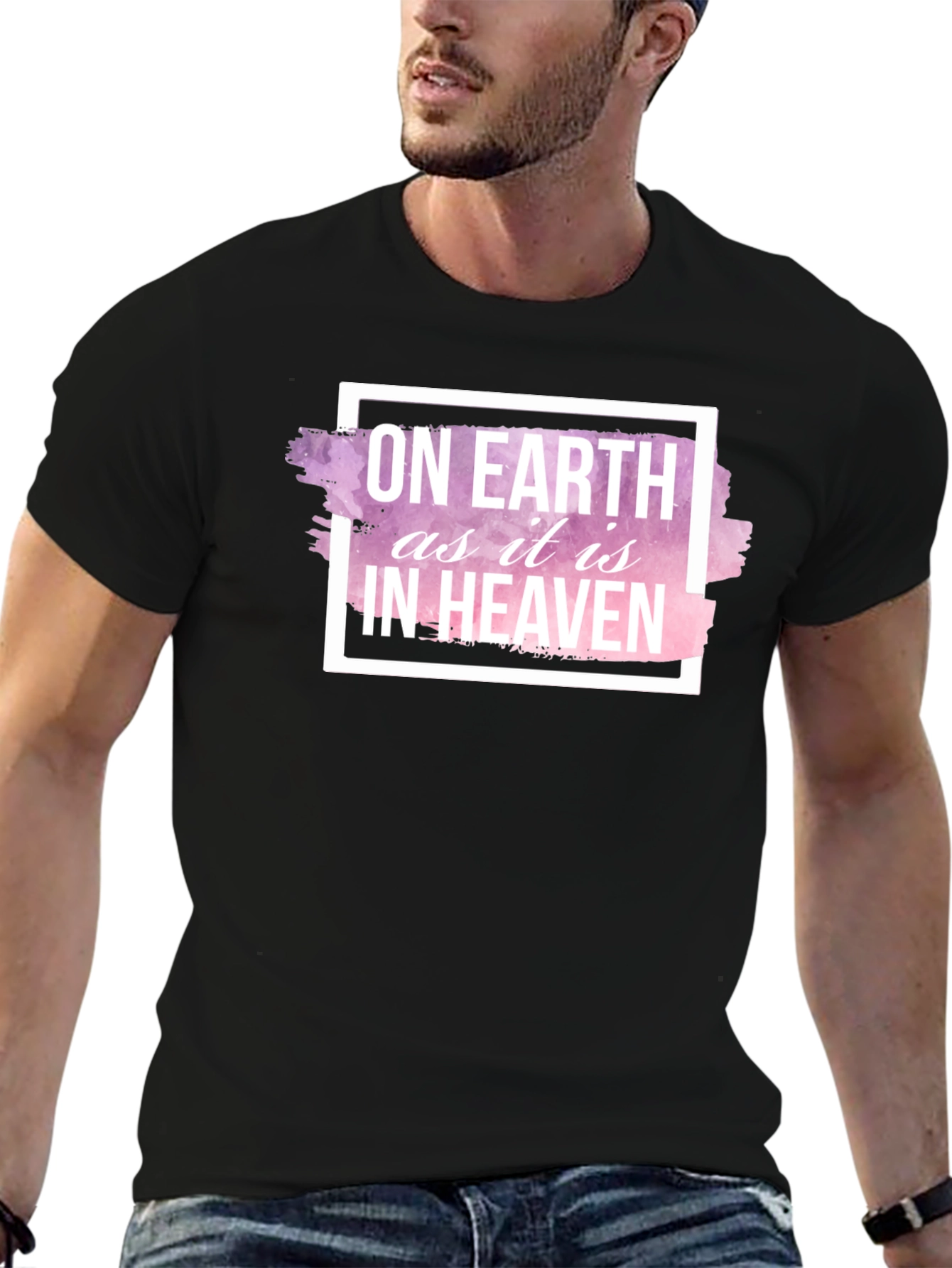 On Earth T-Shirt - Stylish Christian Tee