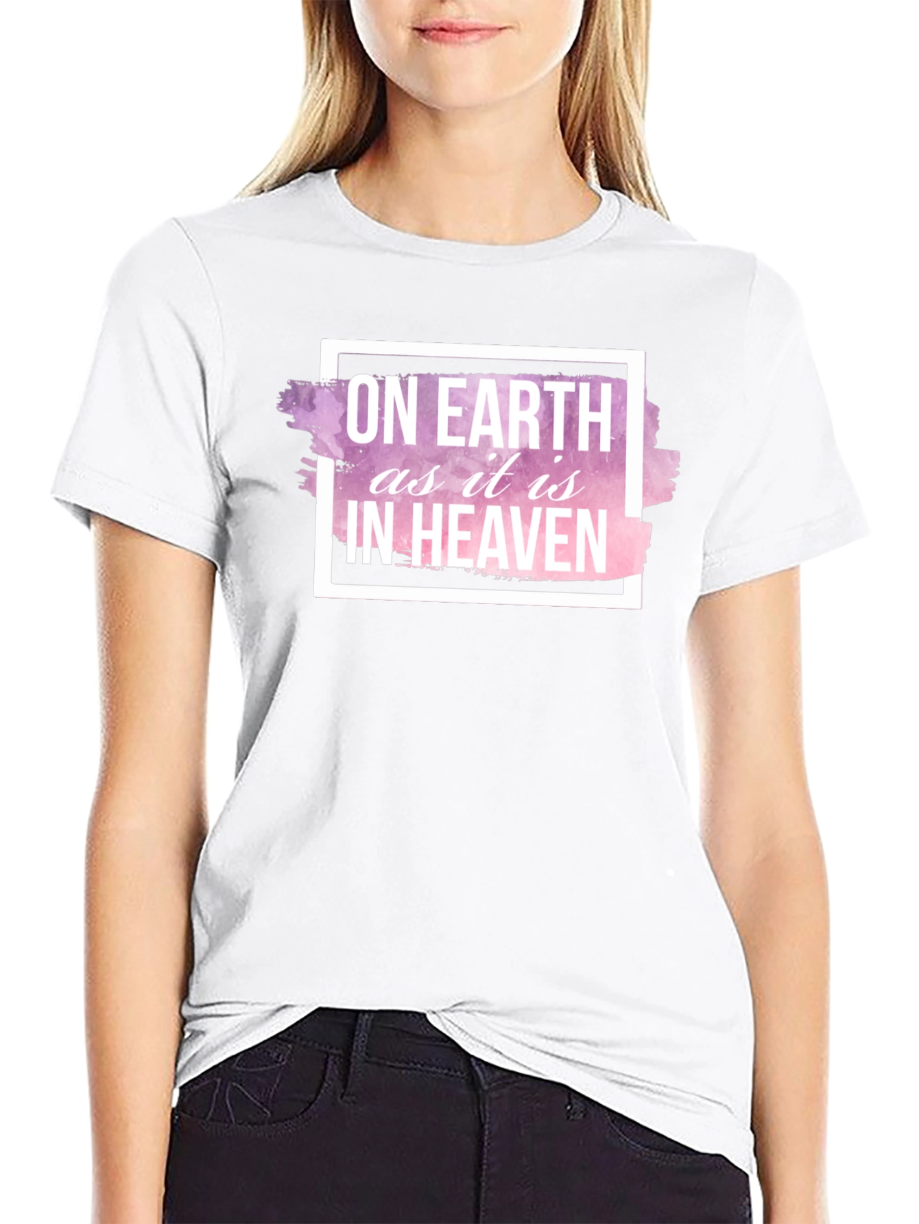 On Earth T-Shirt - Stylish Christian Tee