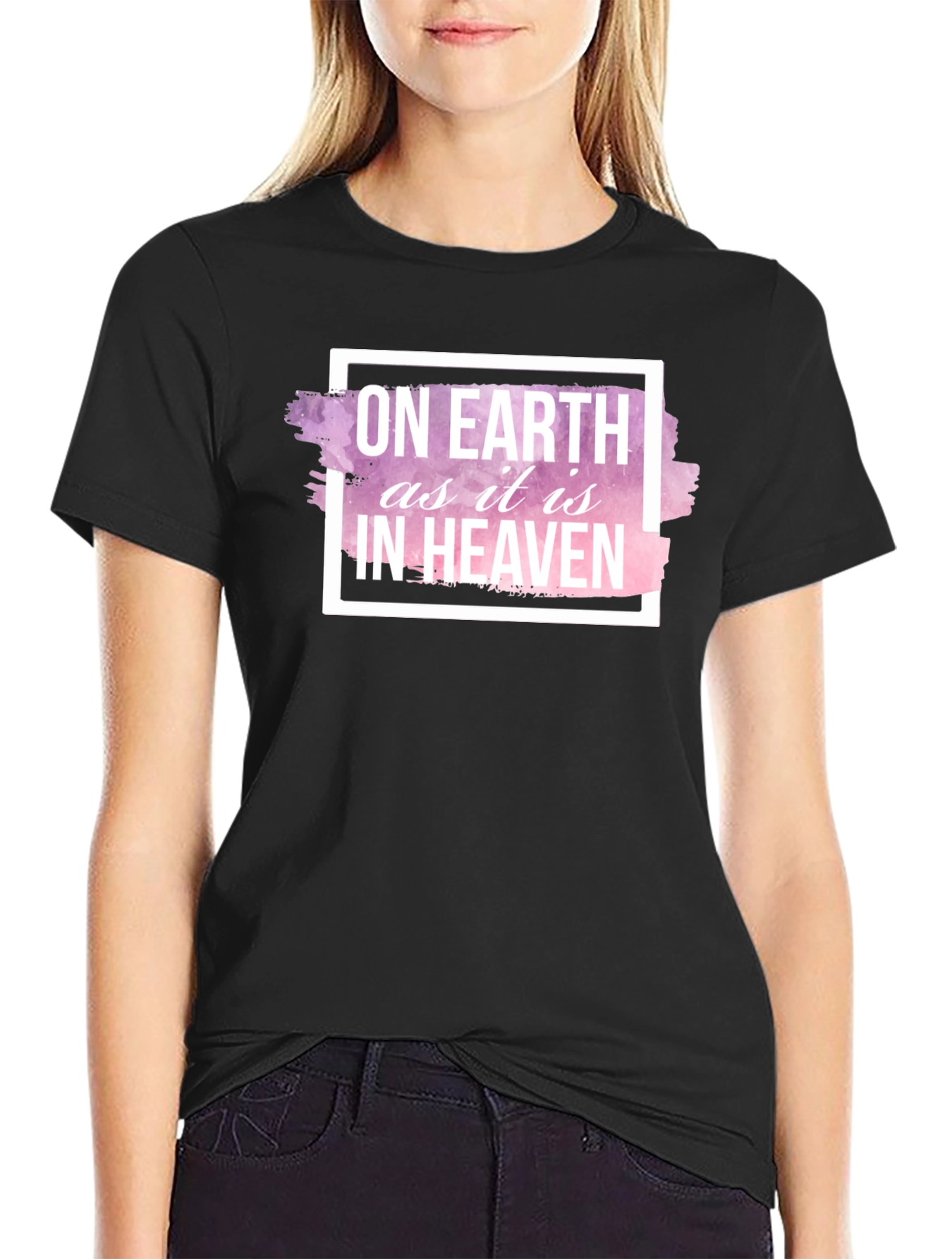On Earth T-Shirt - Stylish Christian Tee