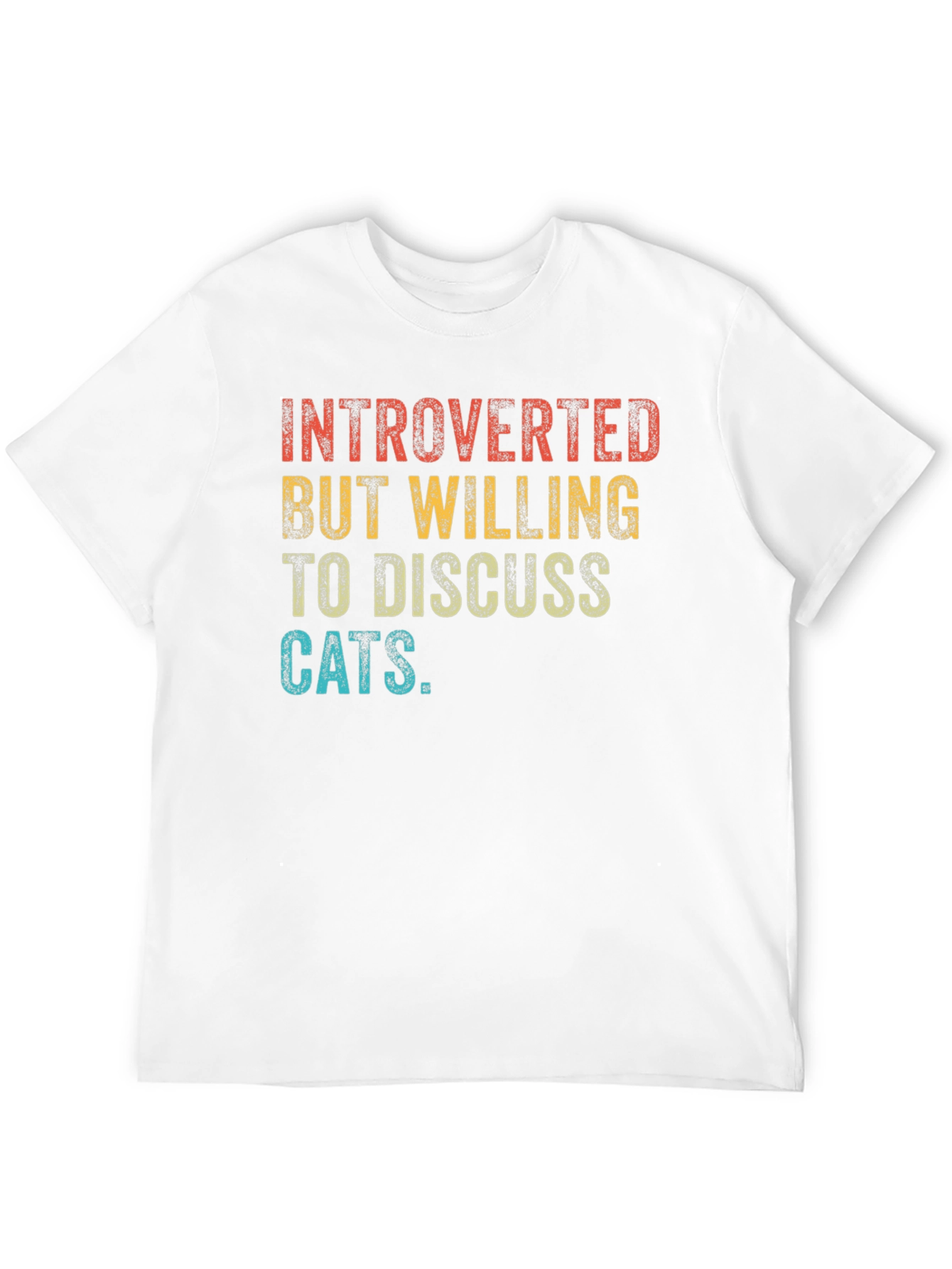 Introverted Cat Lover T-Shirt