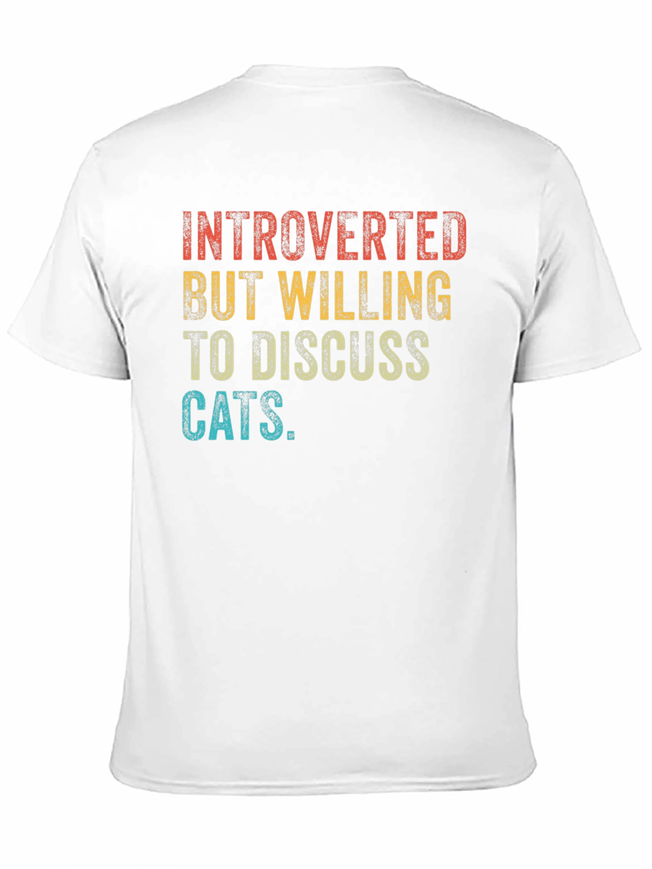 Introverted Cat Lover T-Shirt