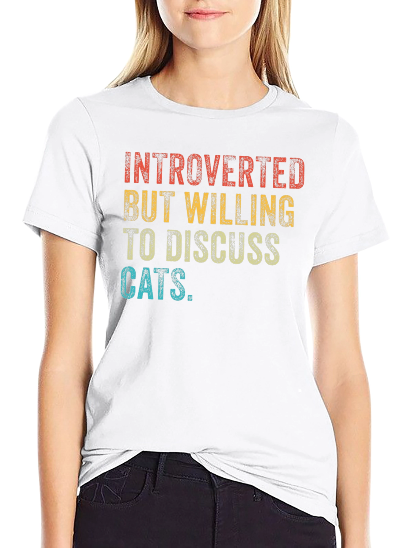Introverted Cat Lover T-Shirt
