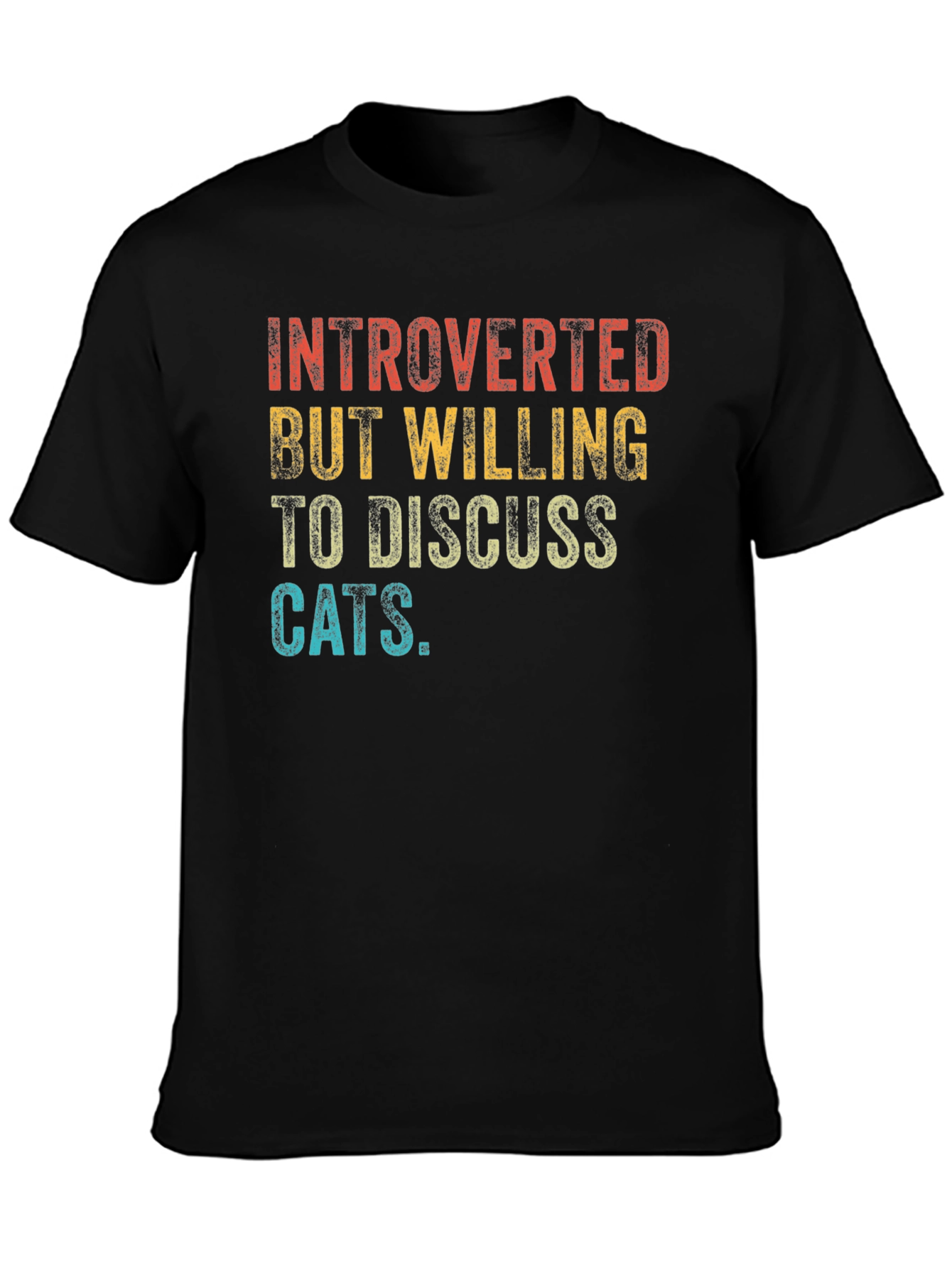 Introverted Cat Lover T-Shirt
