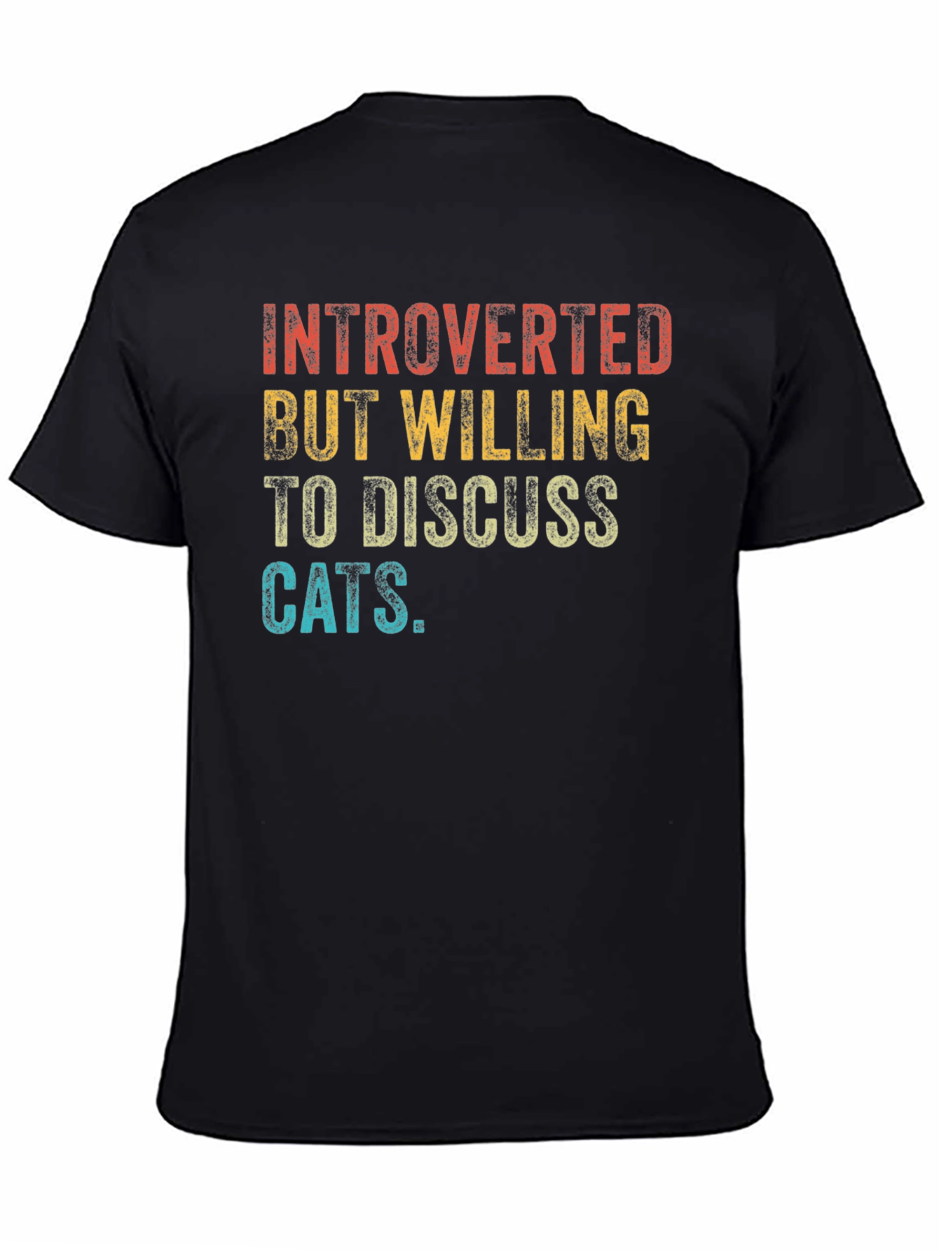 Introverted Cat Lover T-Shirt