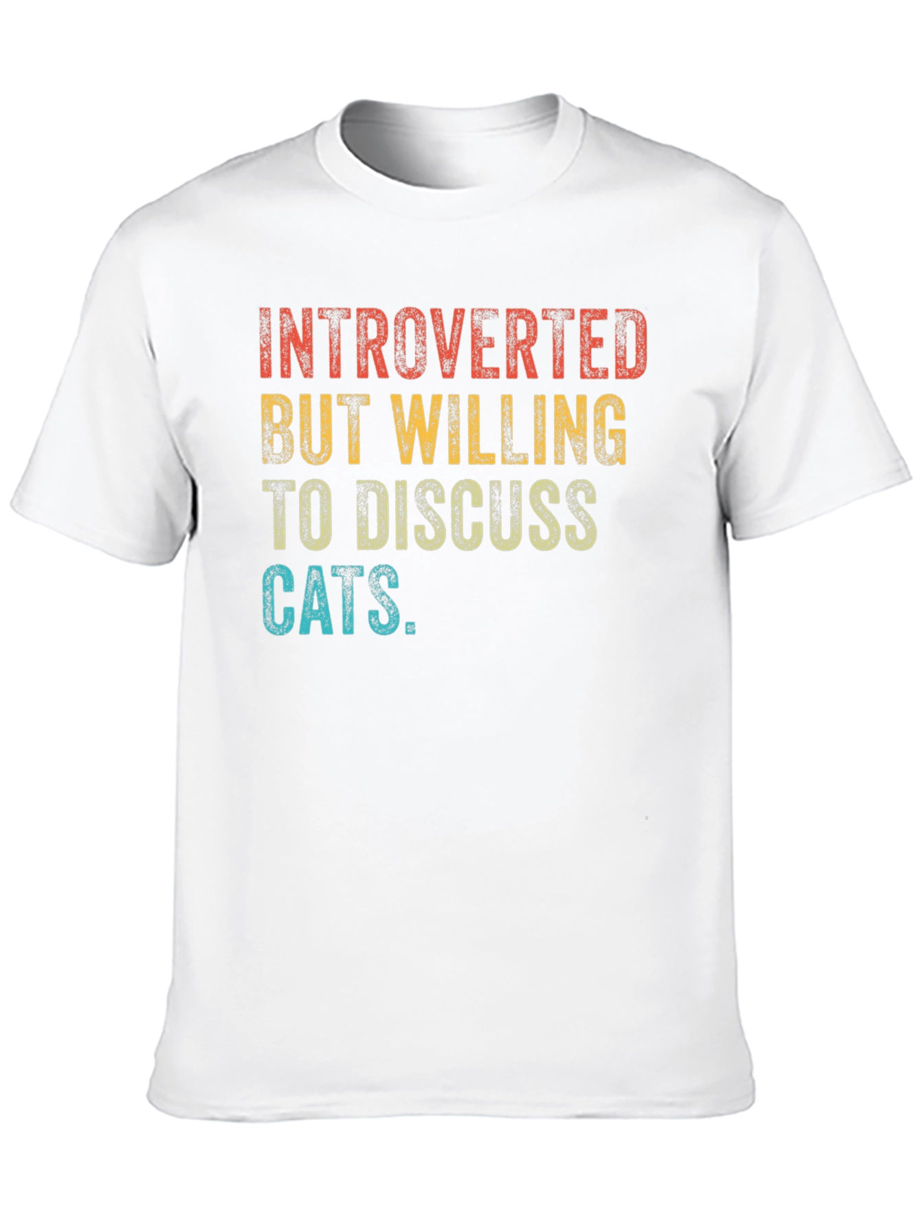 Introverted Cat Lover T-Shirt