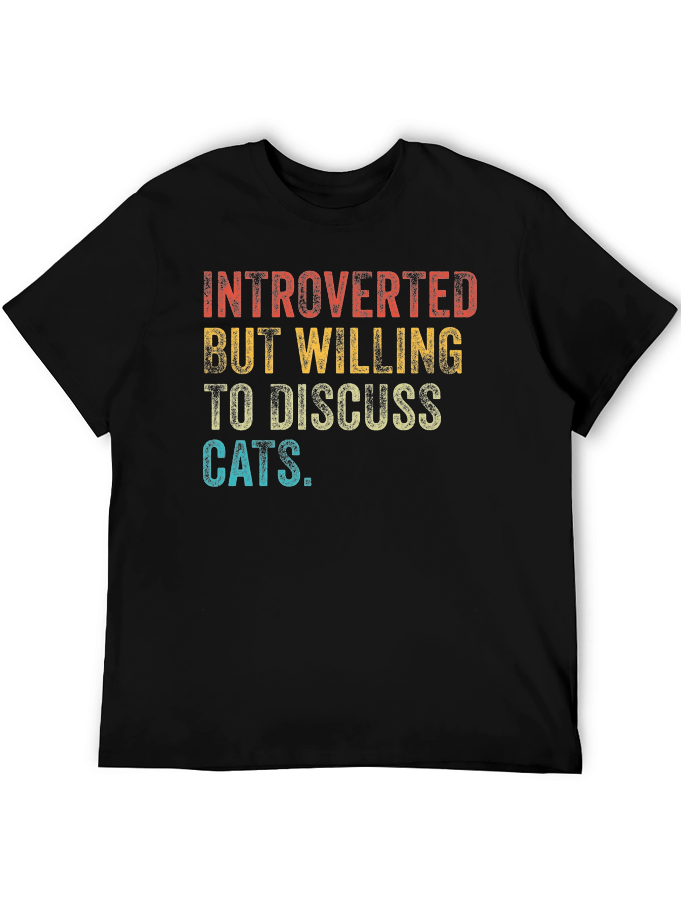 Introverted Cat Lover T-Shirt