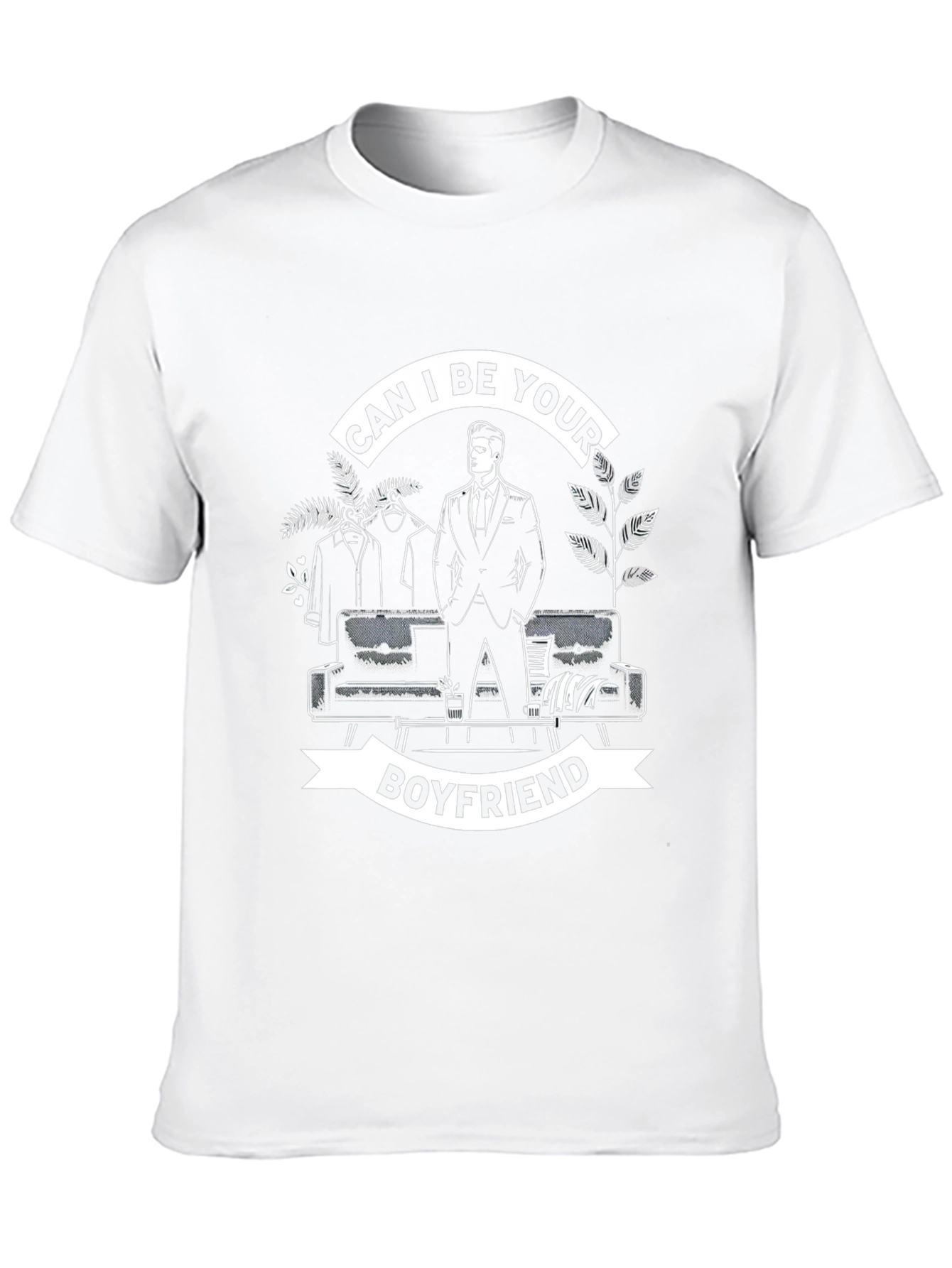 Can I Be Your Boyfriend T-Shirt Graphic Tee
