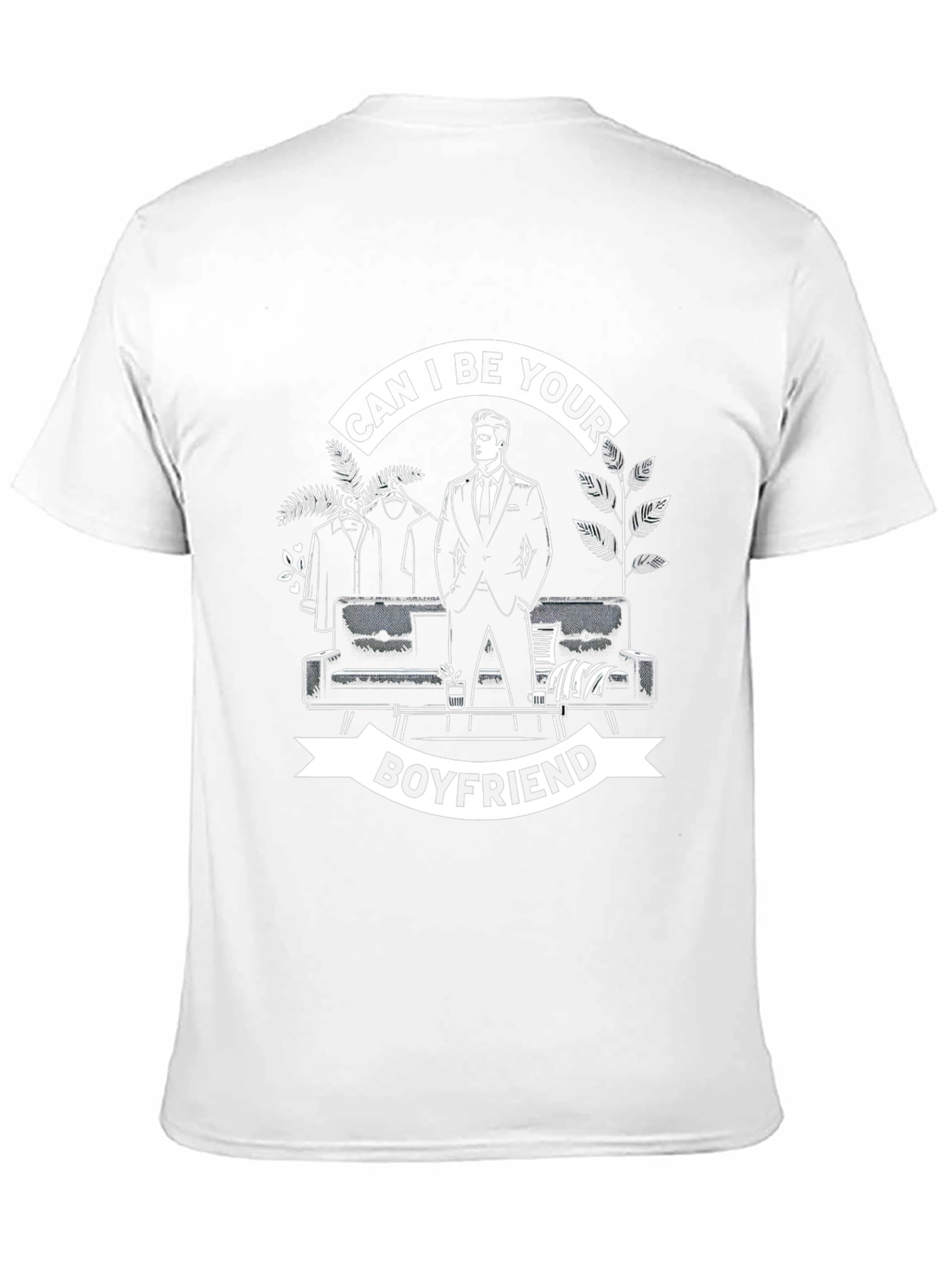 Can I Be Your Boyfriend T-Shirt Graphic Tee