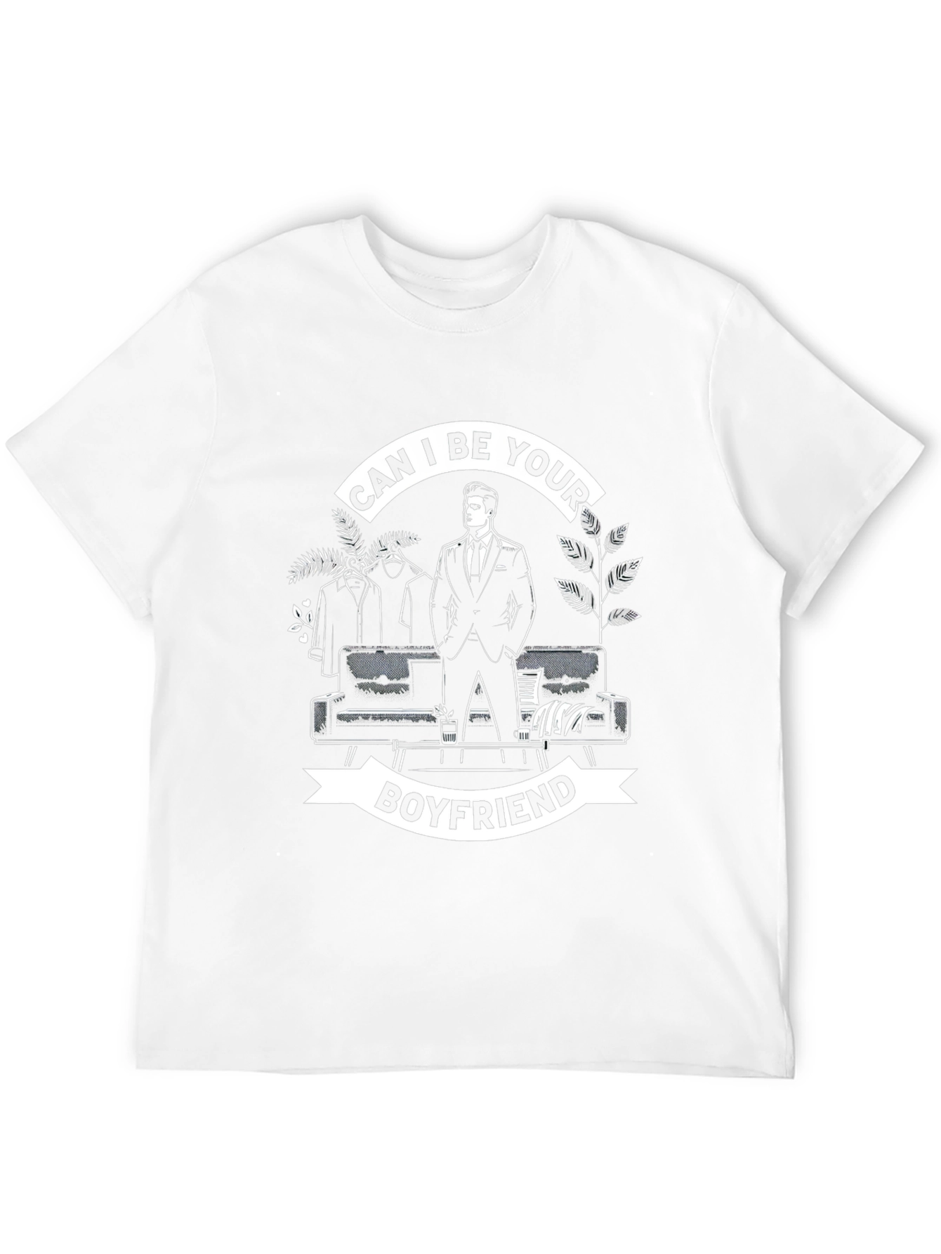 Can I Be Your Boyfriend T-Shirt Graphic Tee
