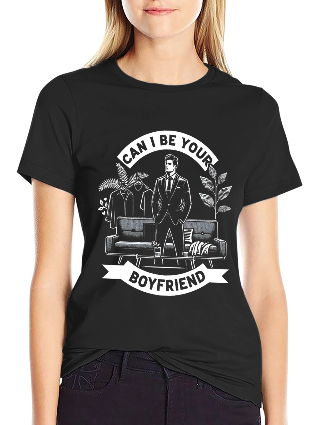 Can I Be Your Boyfriend T-Shirt Graphic Tee