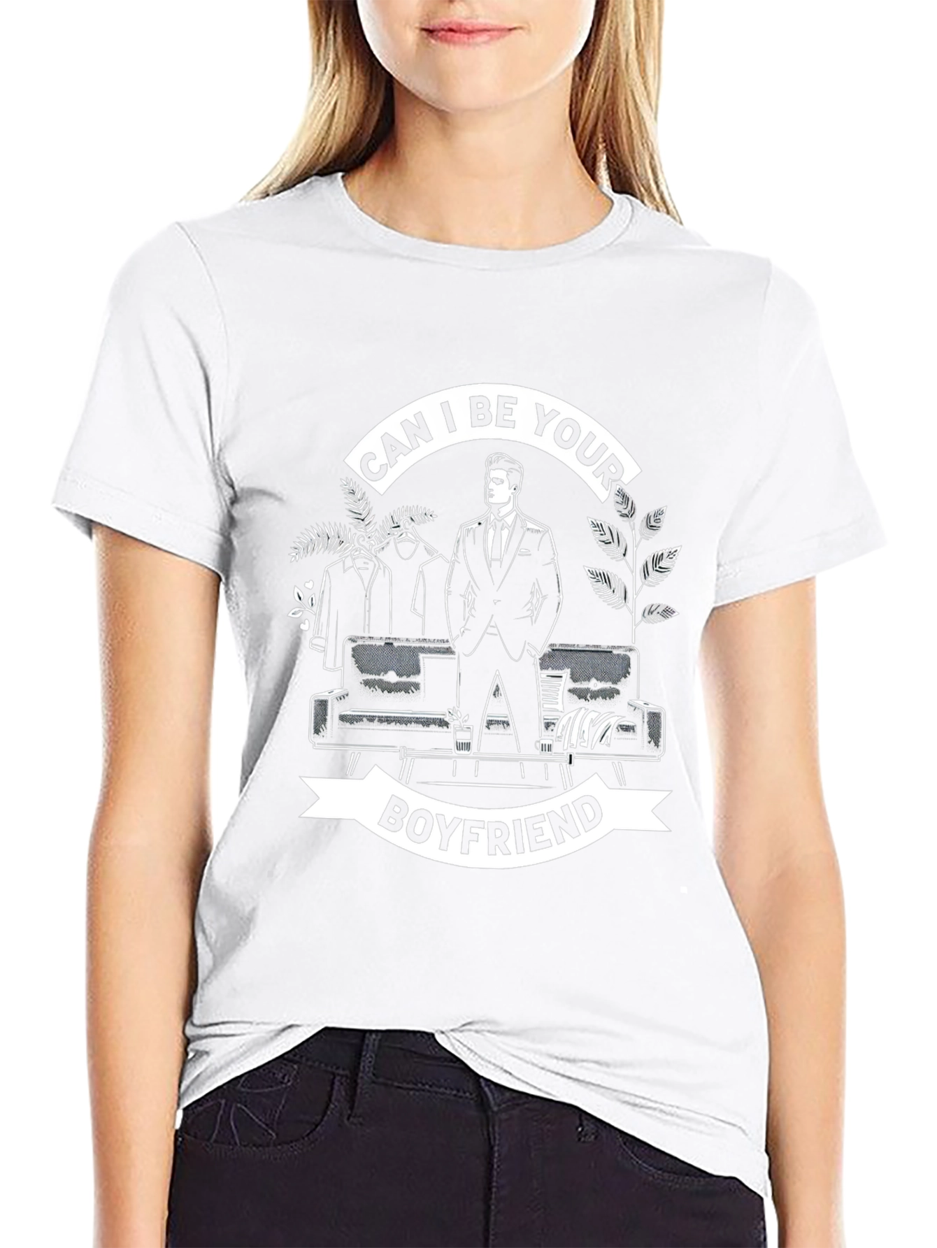 Can I Be Your Boyfriend T-Shirt Graphic Tee