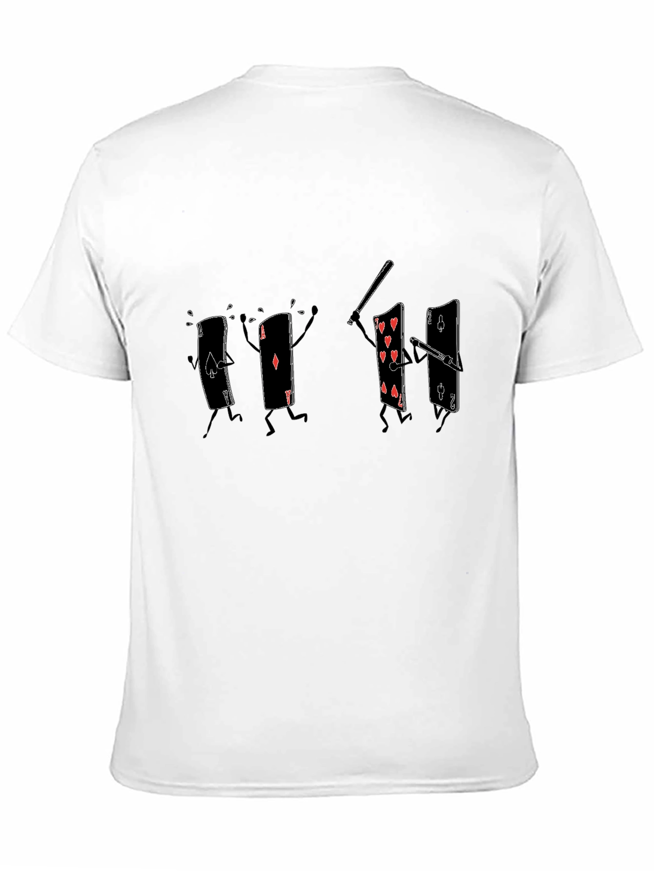 Funny Playing Cards Graphic Tee