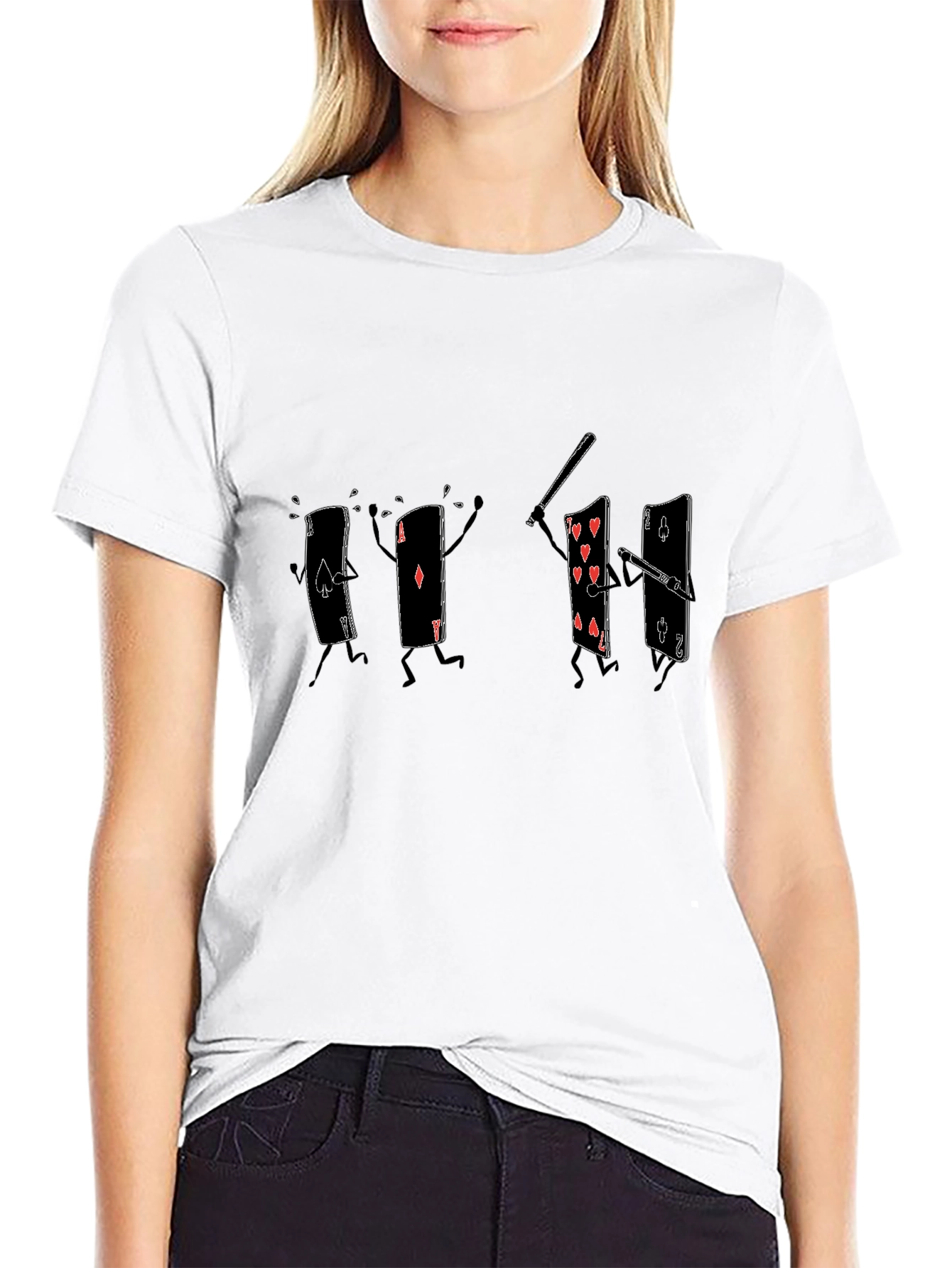 Funny Playing Cards Graphic Tee