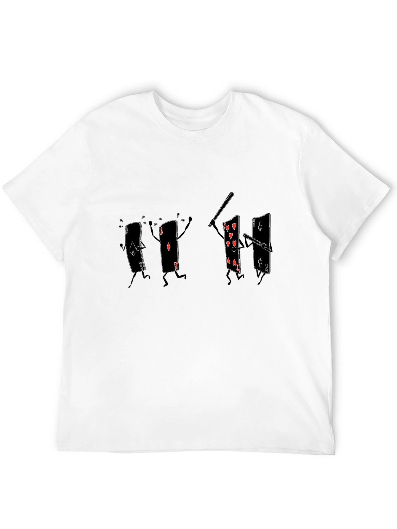 Funny Playing Cards Graphic Tee