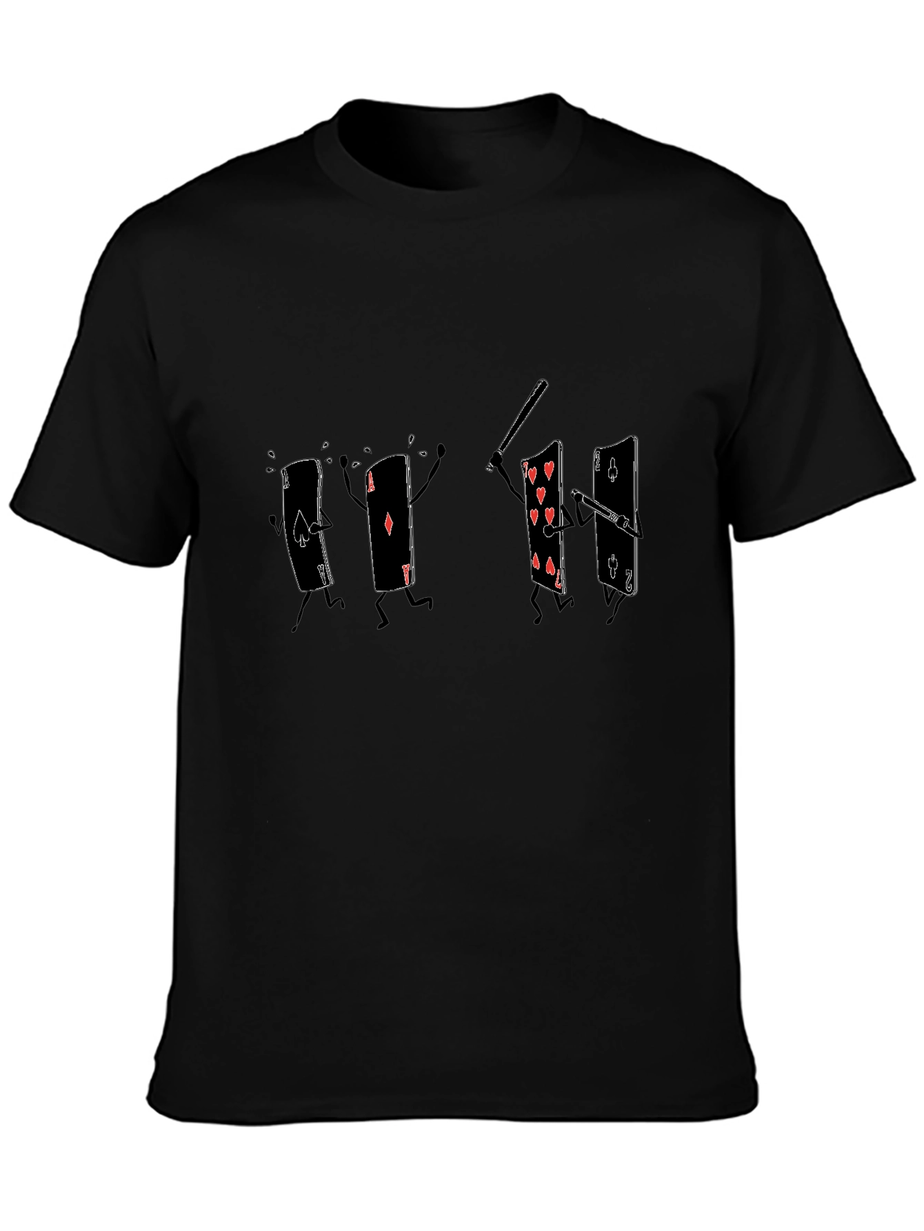 Funny Playing Cards Graphic Tee