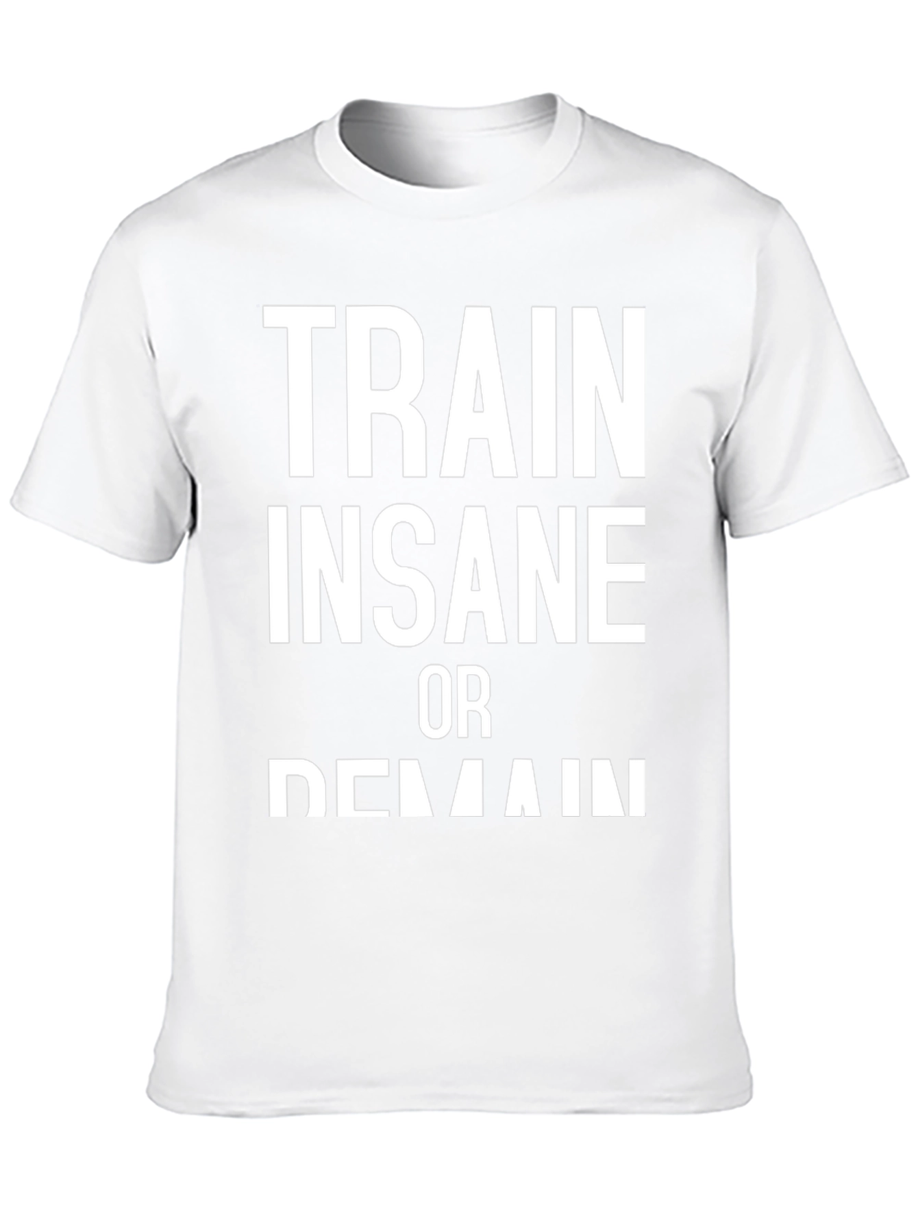 Train Insane Graphic Tee - Black