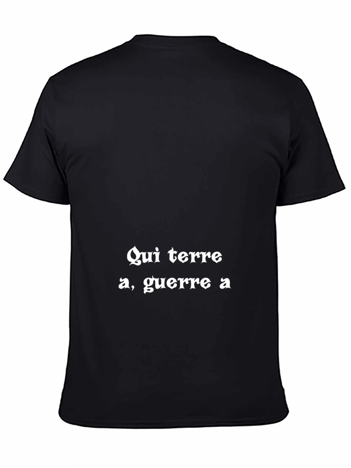 Qui terre a guerre a T-Shirt
