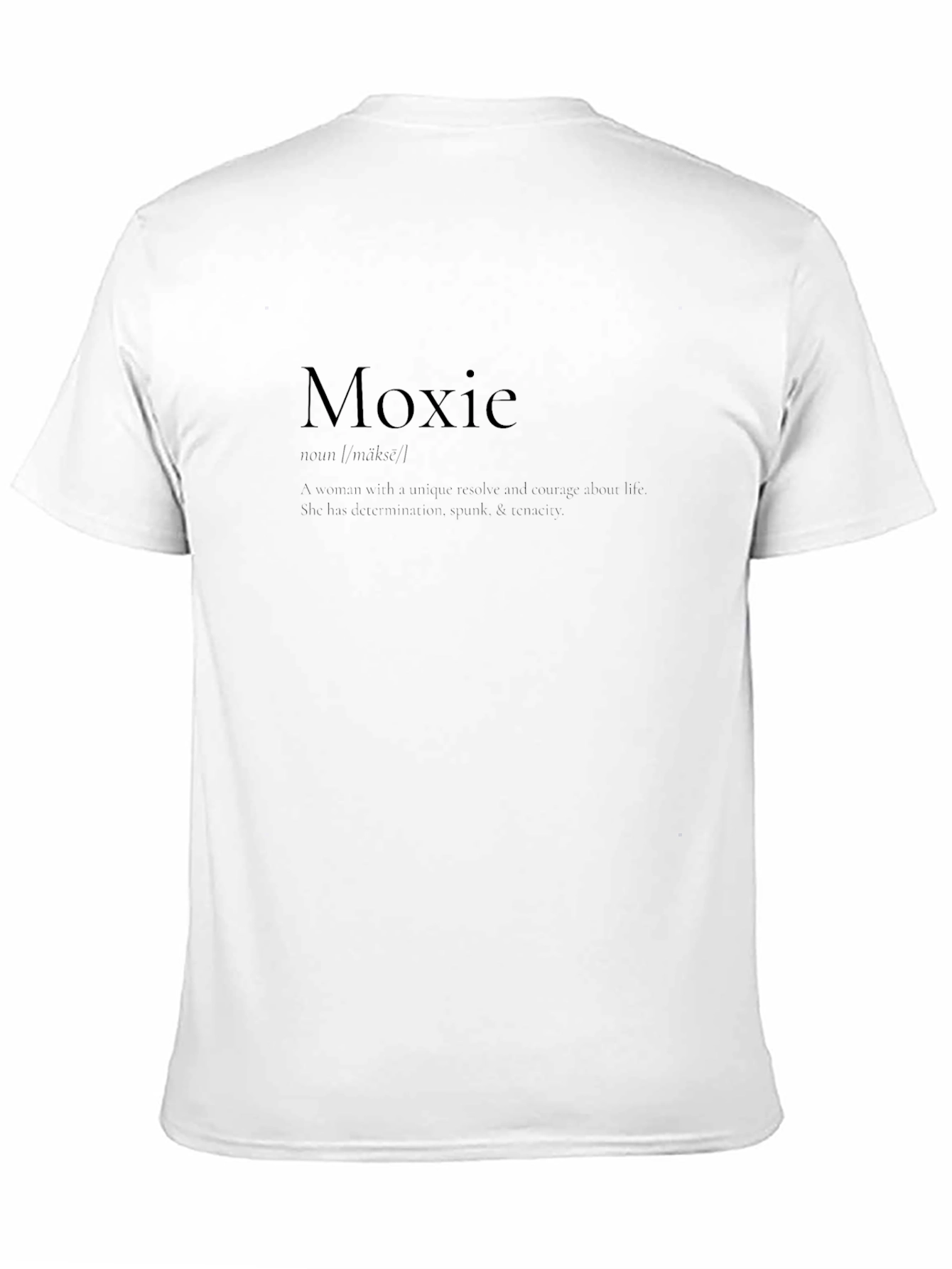 Moxie Definition Tee - Confident Woman Style