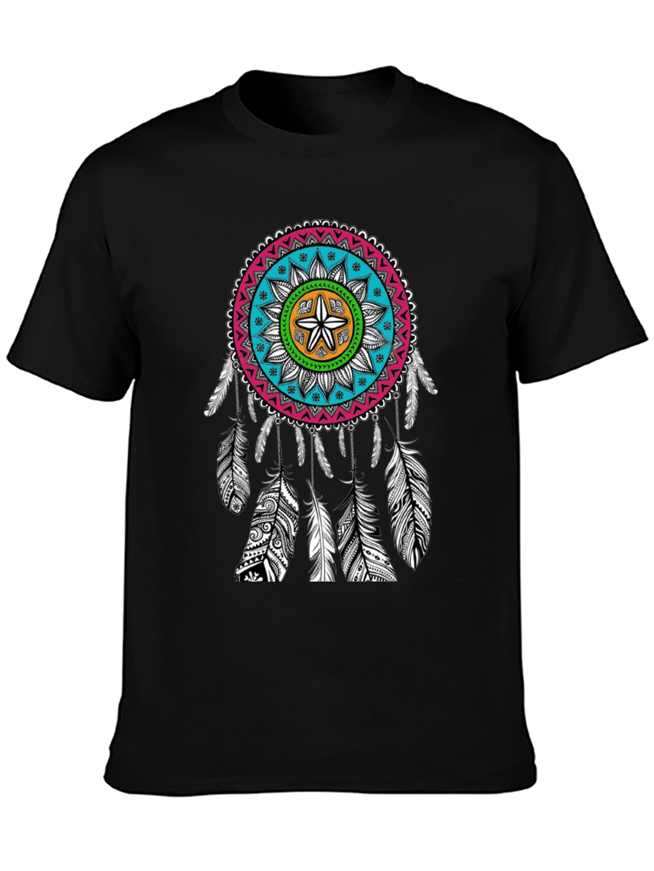 Dreamcatcher Graphic Tee - Boho Style