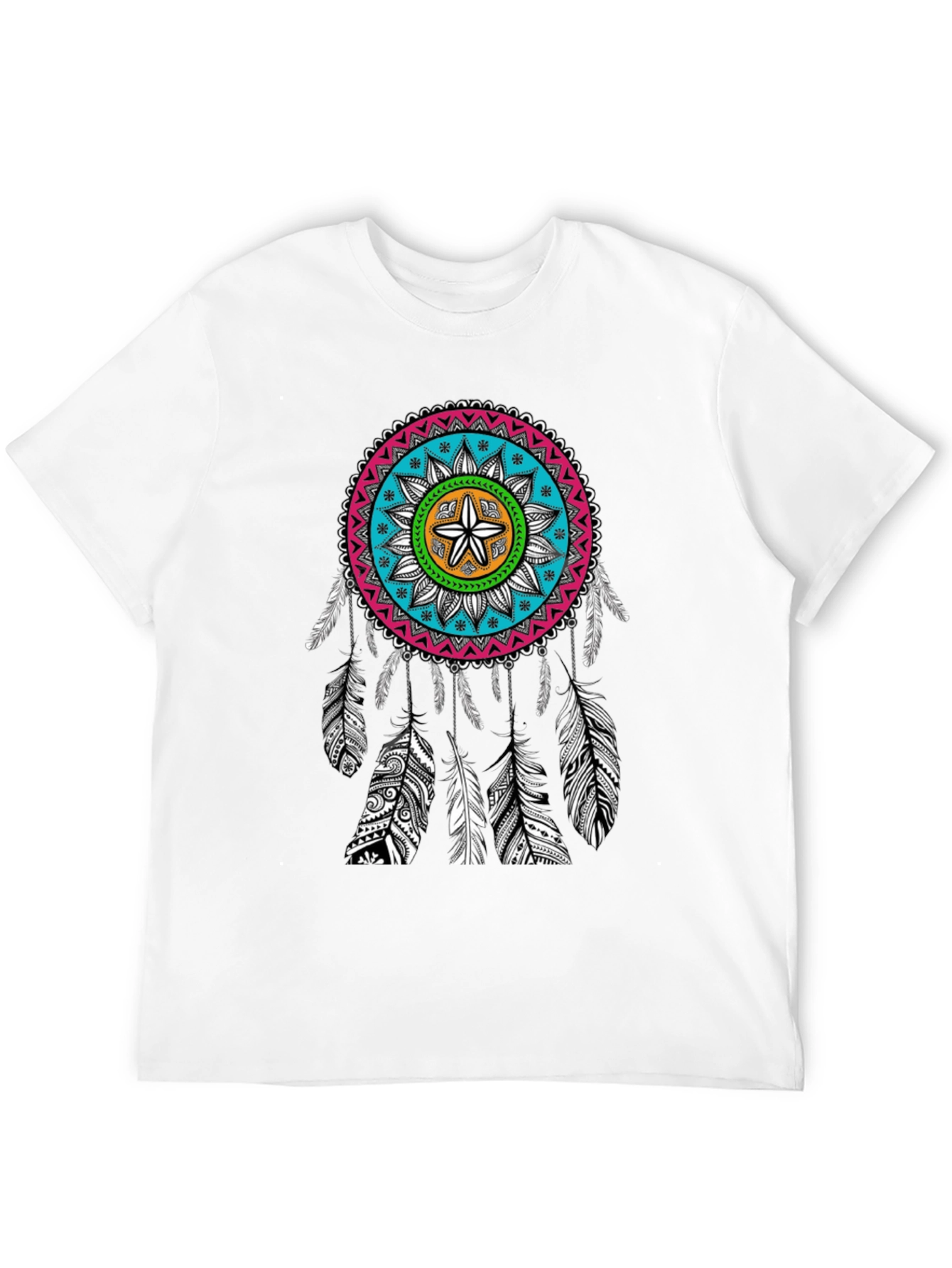 Dreamcatcher Graphic Tee - Boho Style