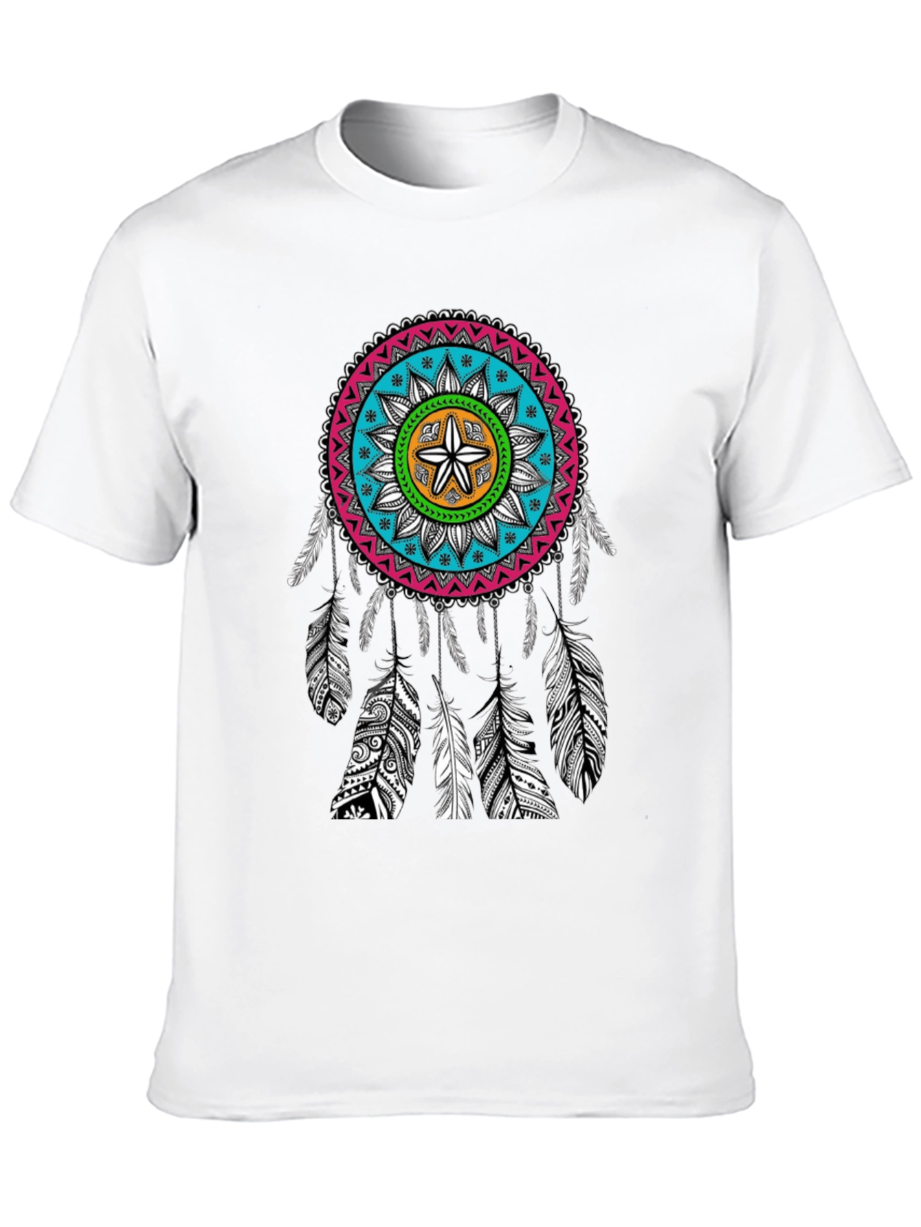 Dreamcatcher Graphic Tee - Boho Style