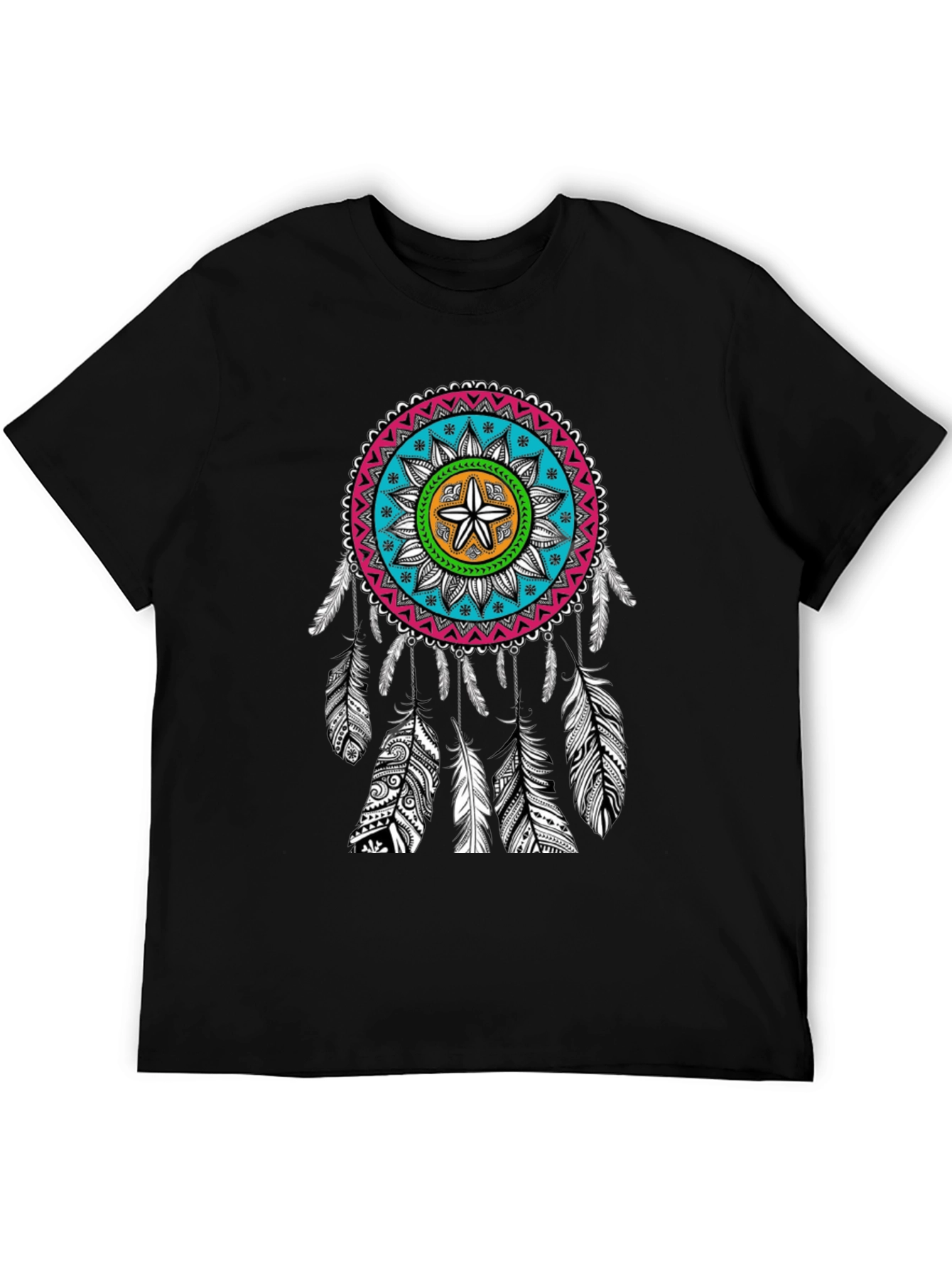 Dreamcatcher Graphic Tee - Boho Style
