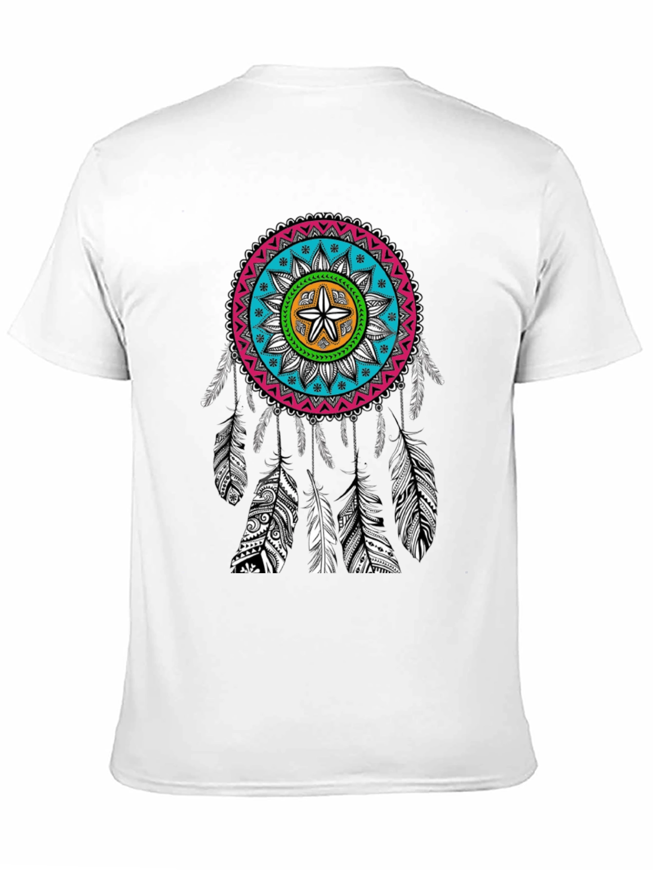 Dreamcatcher Graphic Tee - Boho Style
