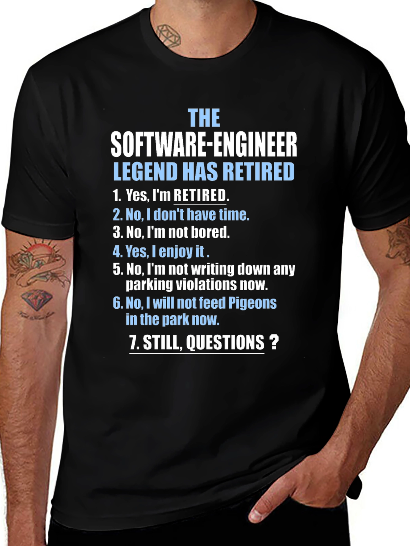 Retired Software Engineer T-Shirt