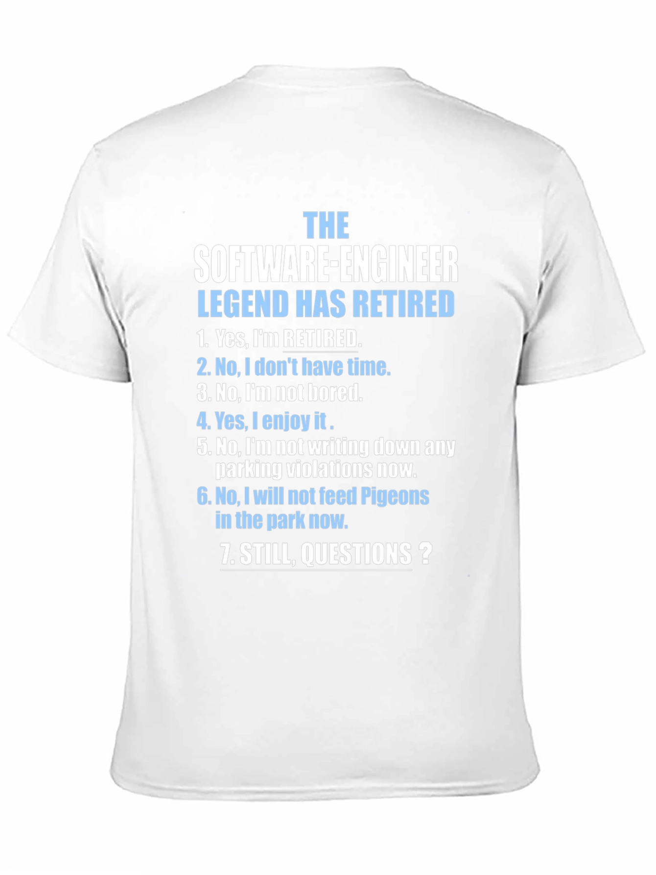Retired Software Engineer T-Shirt