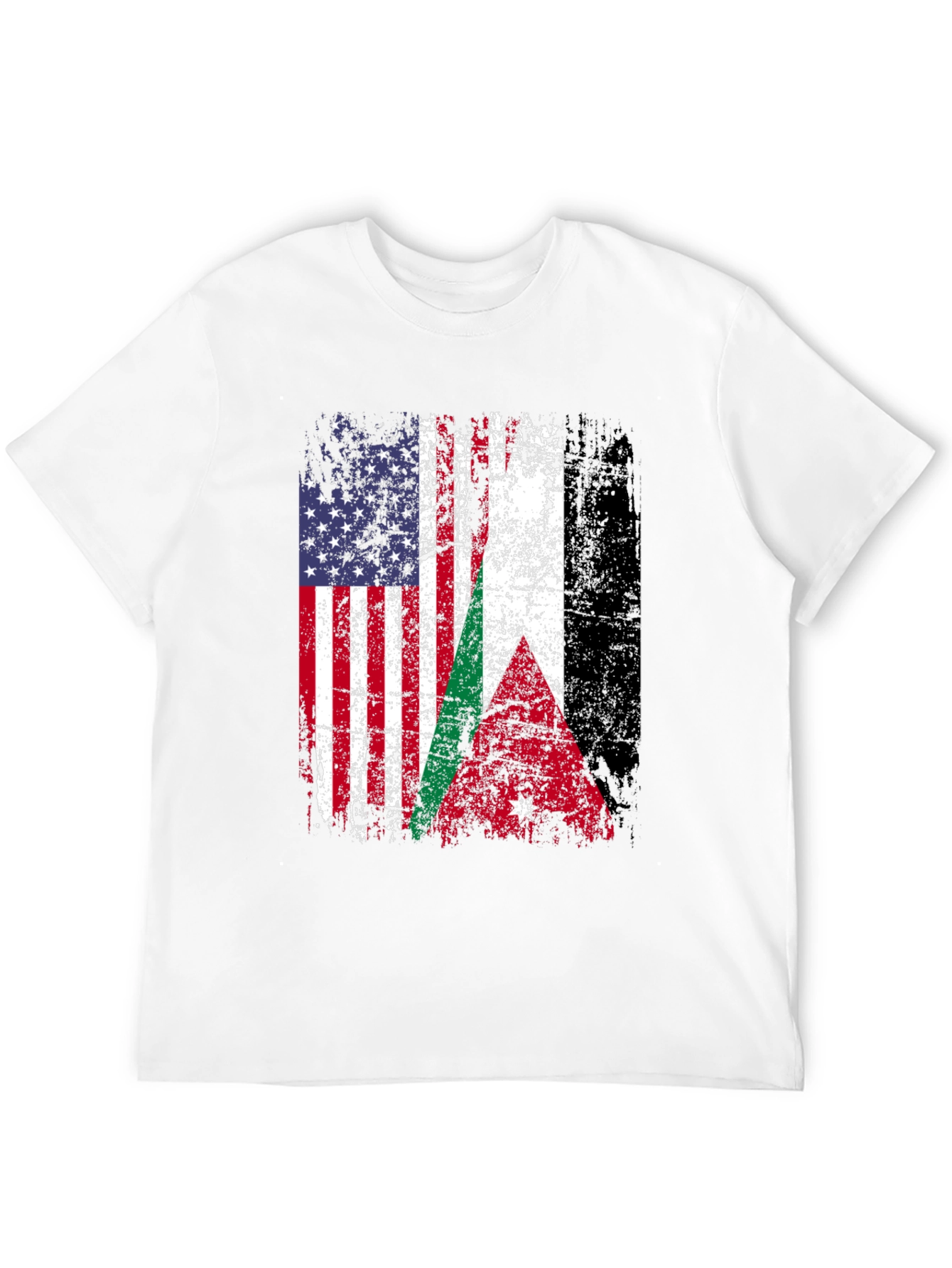 USA Jordan Flag T-Shirt - Patriotic Design