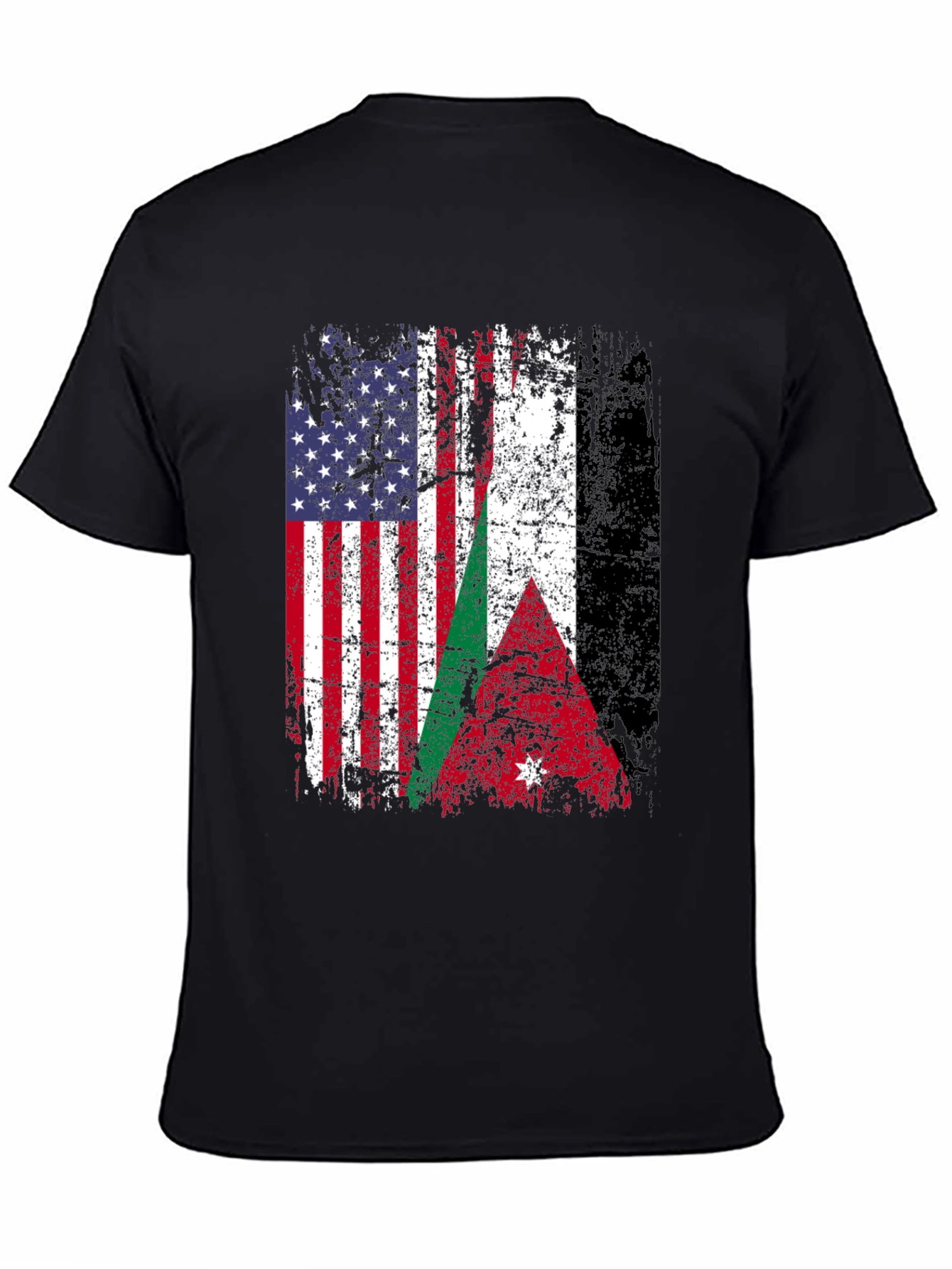 USA Jordan Flag T-Shirt - Patriotic Design