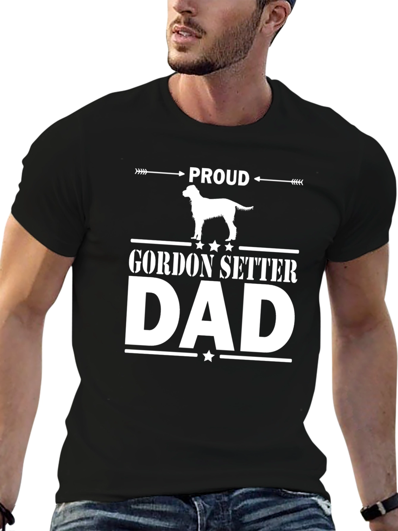 Proud Gordon Setter Dad T-Shirt
