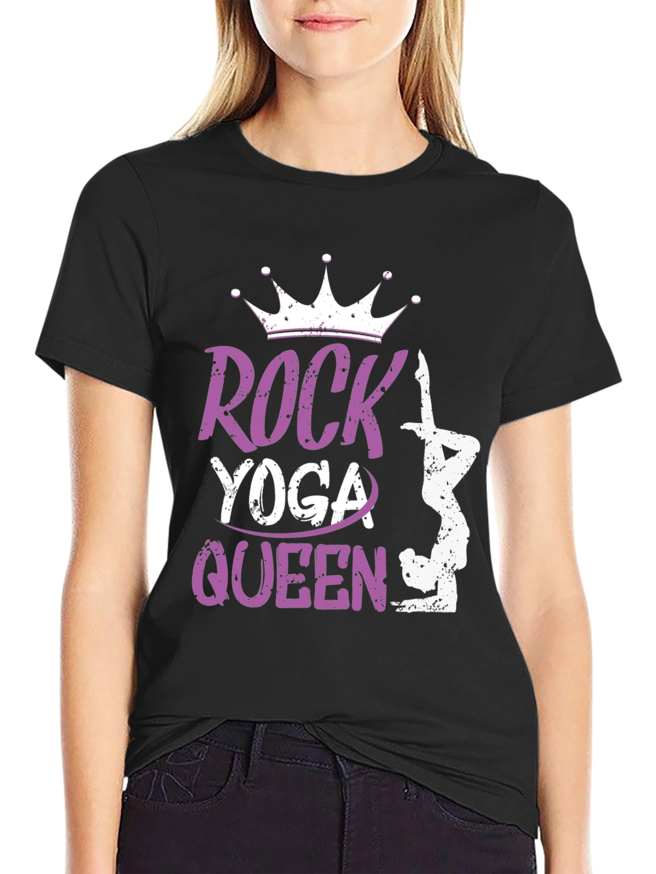 Rock Yoga Queen Graphic Tee