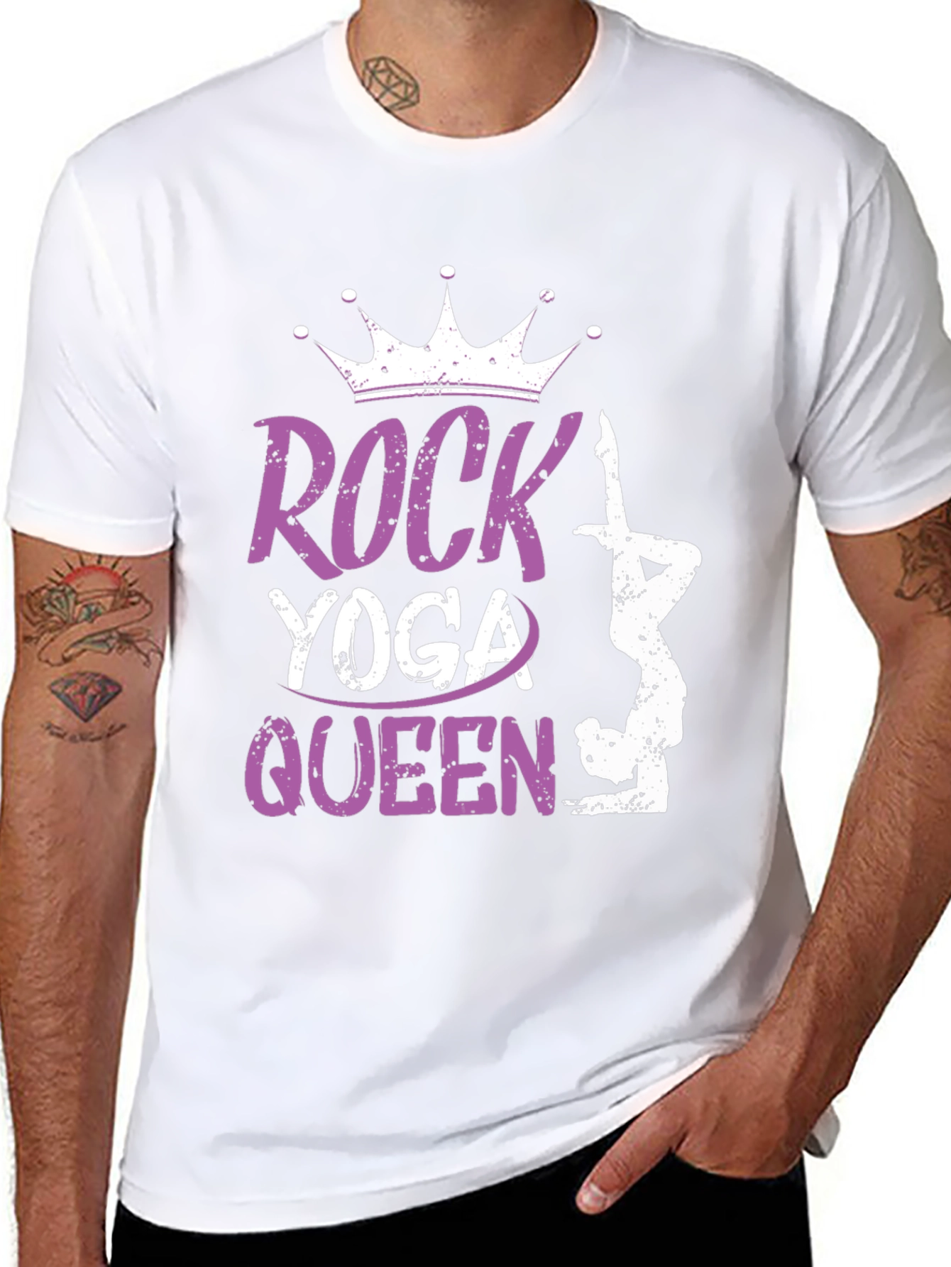 Rock Yoga Queen Graphic Tee