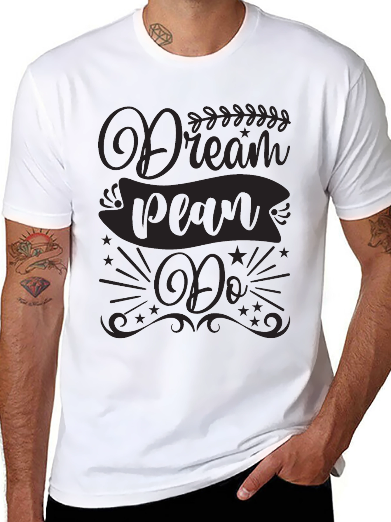 Dream Plan Do Graphic Tee - Motivational T-Shirt