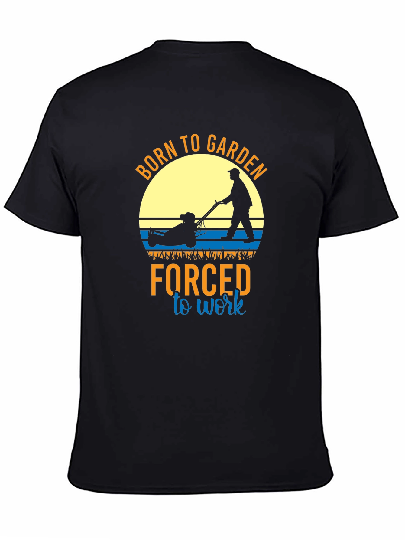 Born to Garden Mens Black T-Shirt