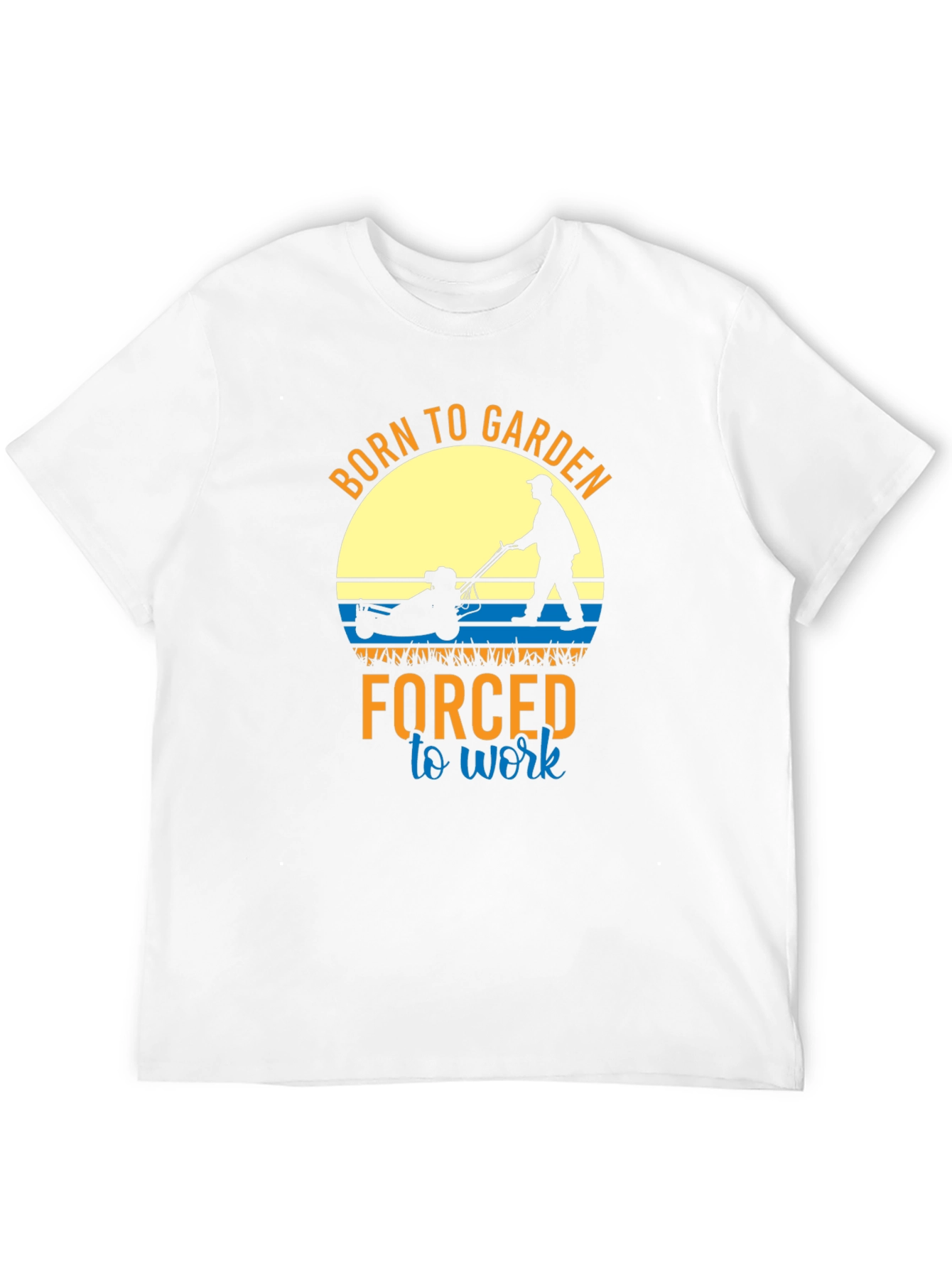 Born to Garden Mens Black T-Shirt