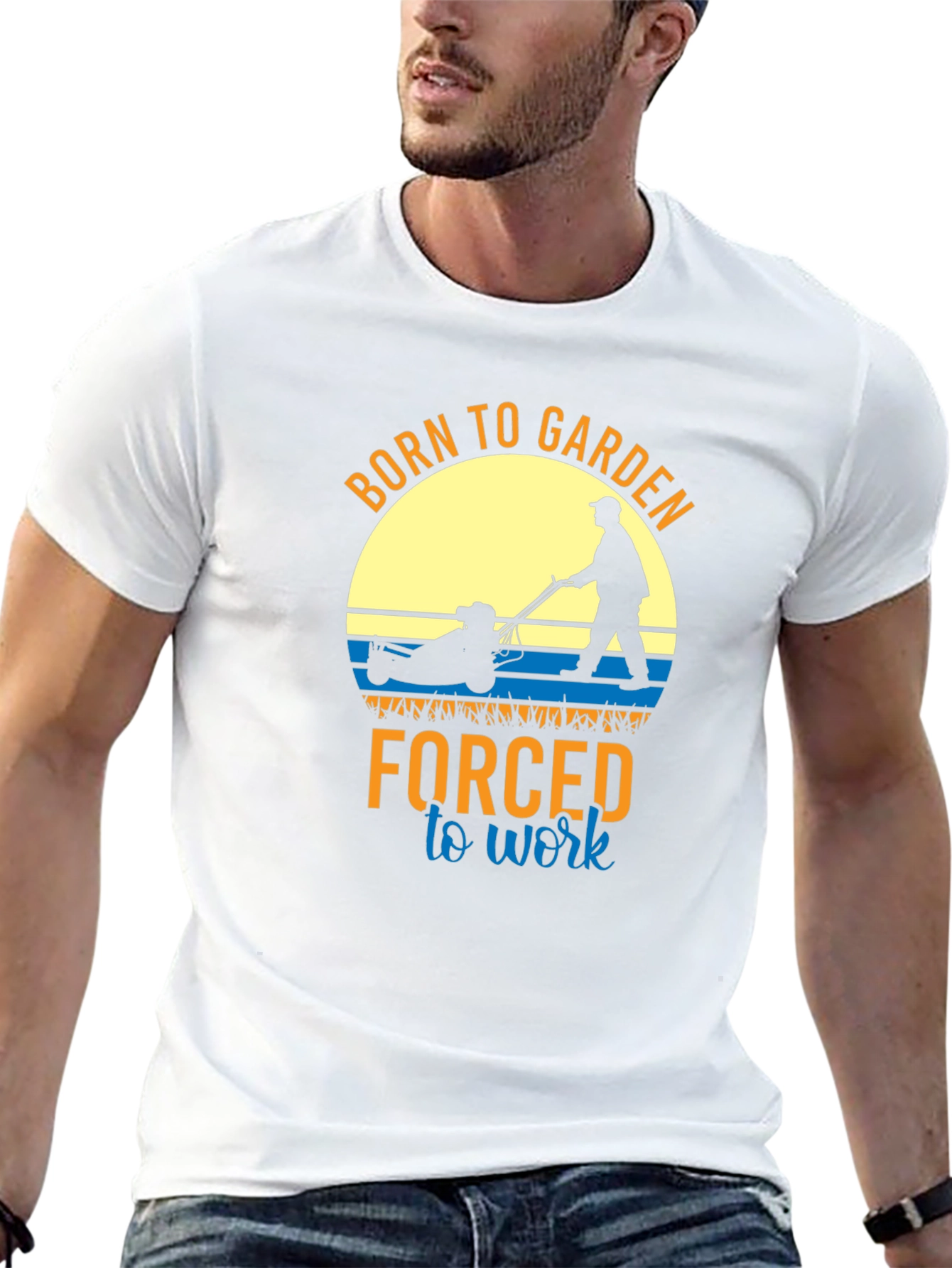 Born to Garden Mens Black T-Shirt