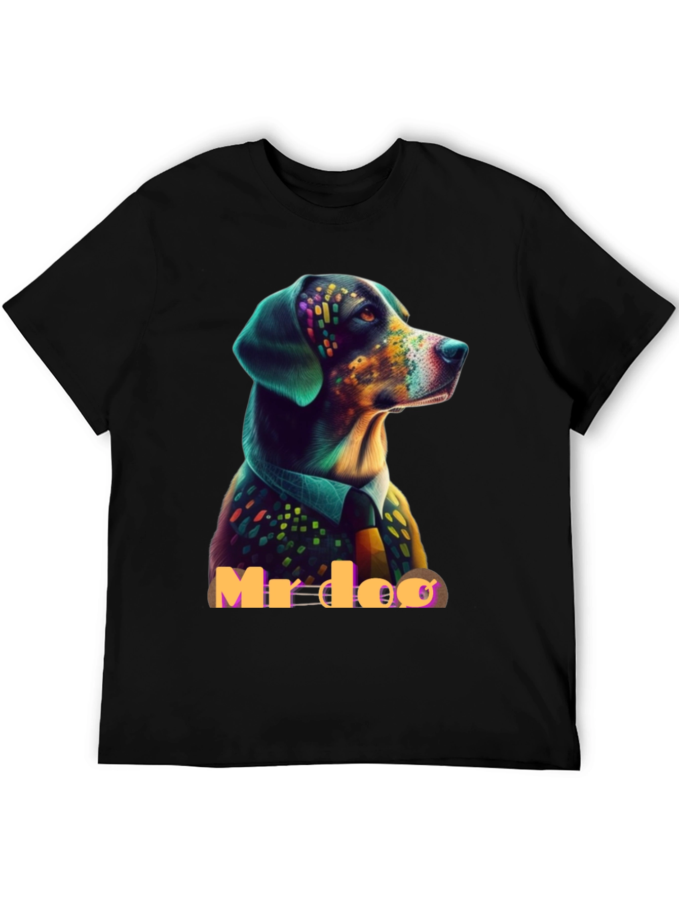 Mr. Doo Dog T-Shirt - Artistic Pet Graphic Tee