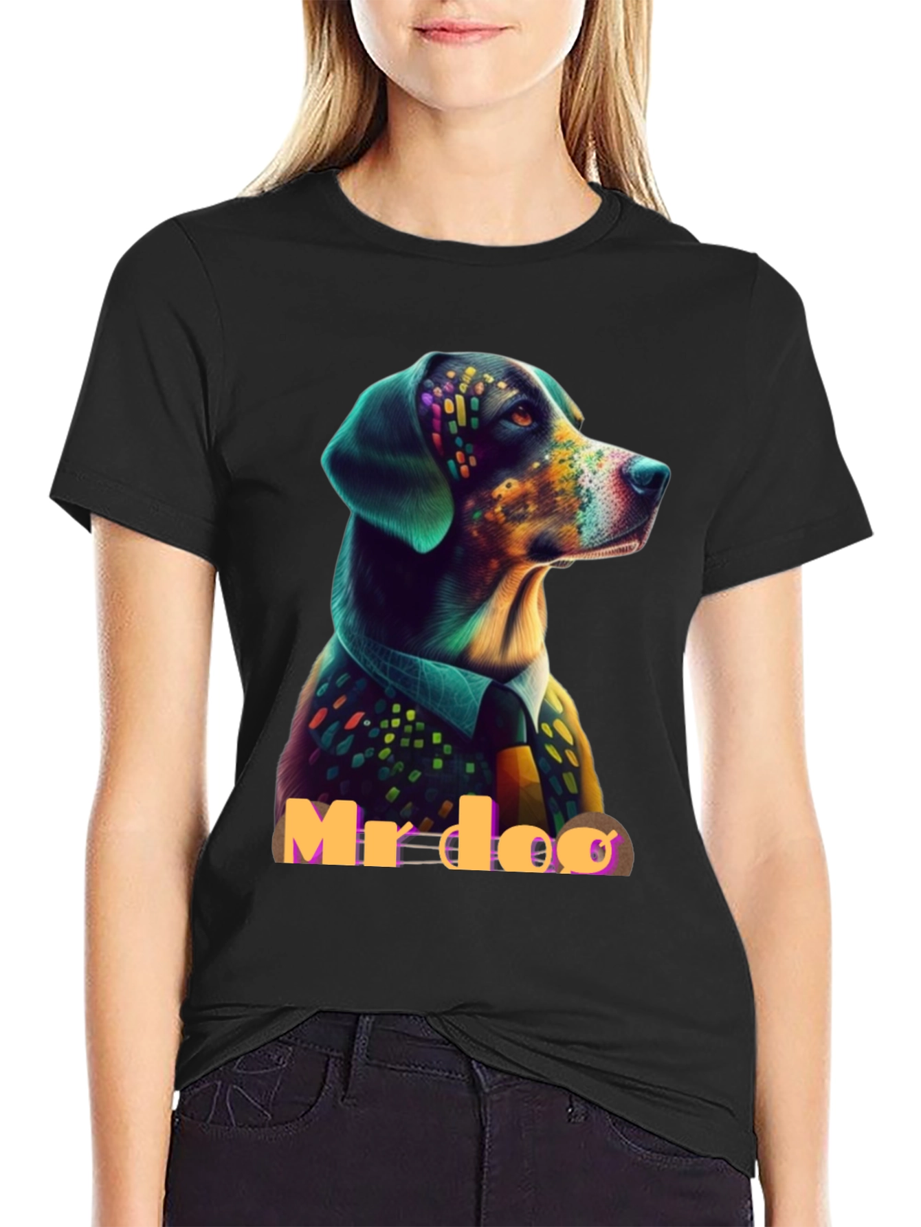 Mr. Doo Dog T-Shirt - Artistic Pet Graphic Tee