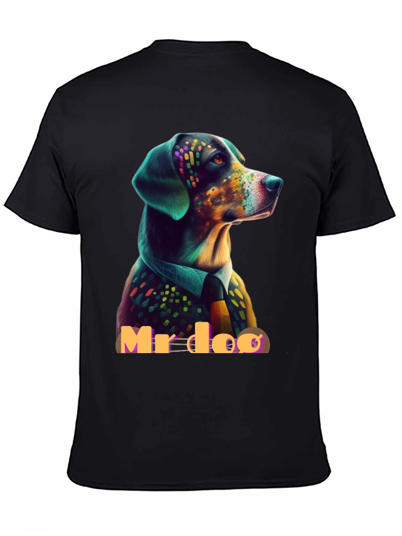 Mr. Doo Dog T-Shirt - Artistic Pet Graphic Tee