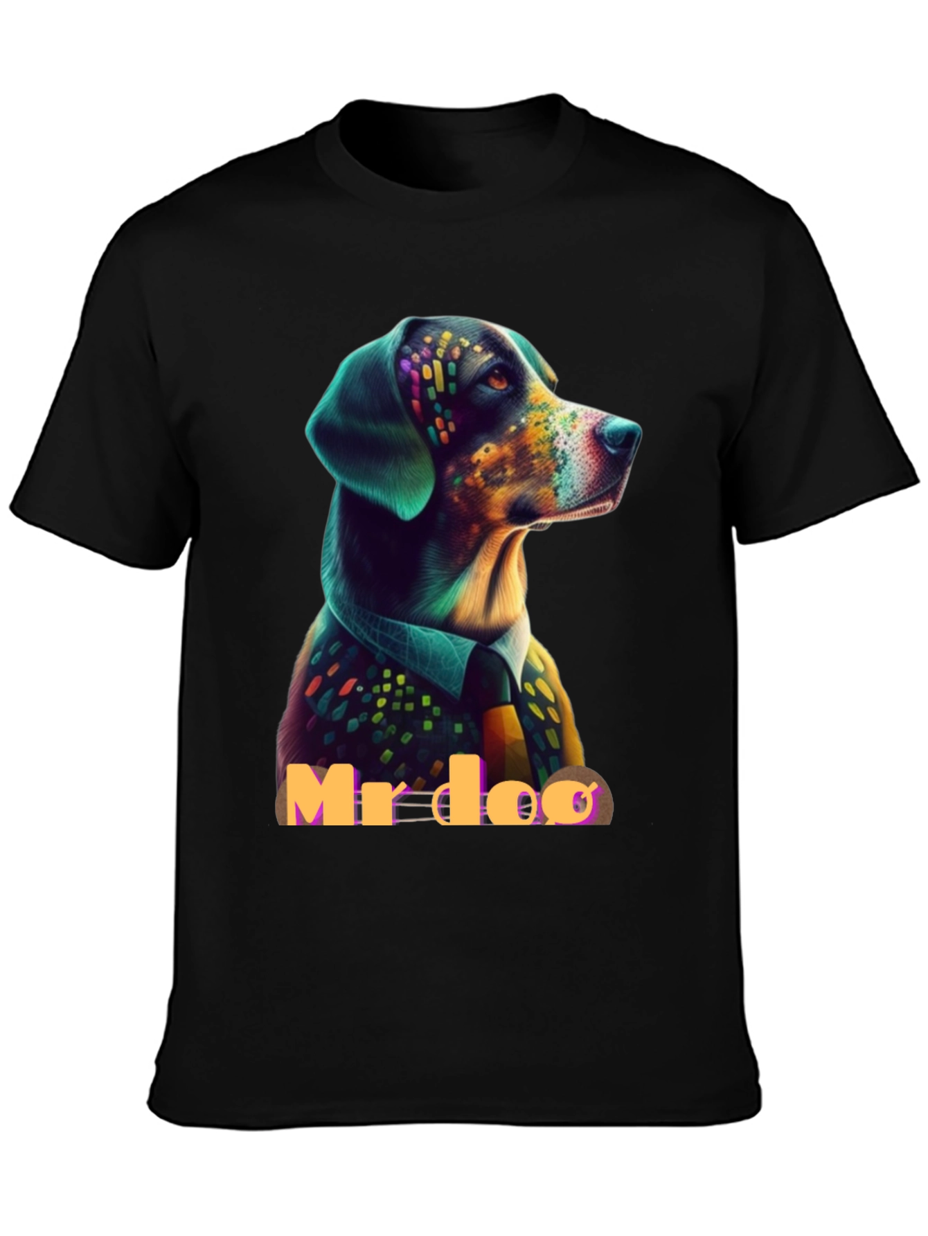 Mr. Doo Dog T-Shirt - Artistic Pet Graphic Tee